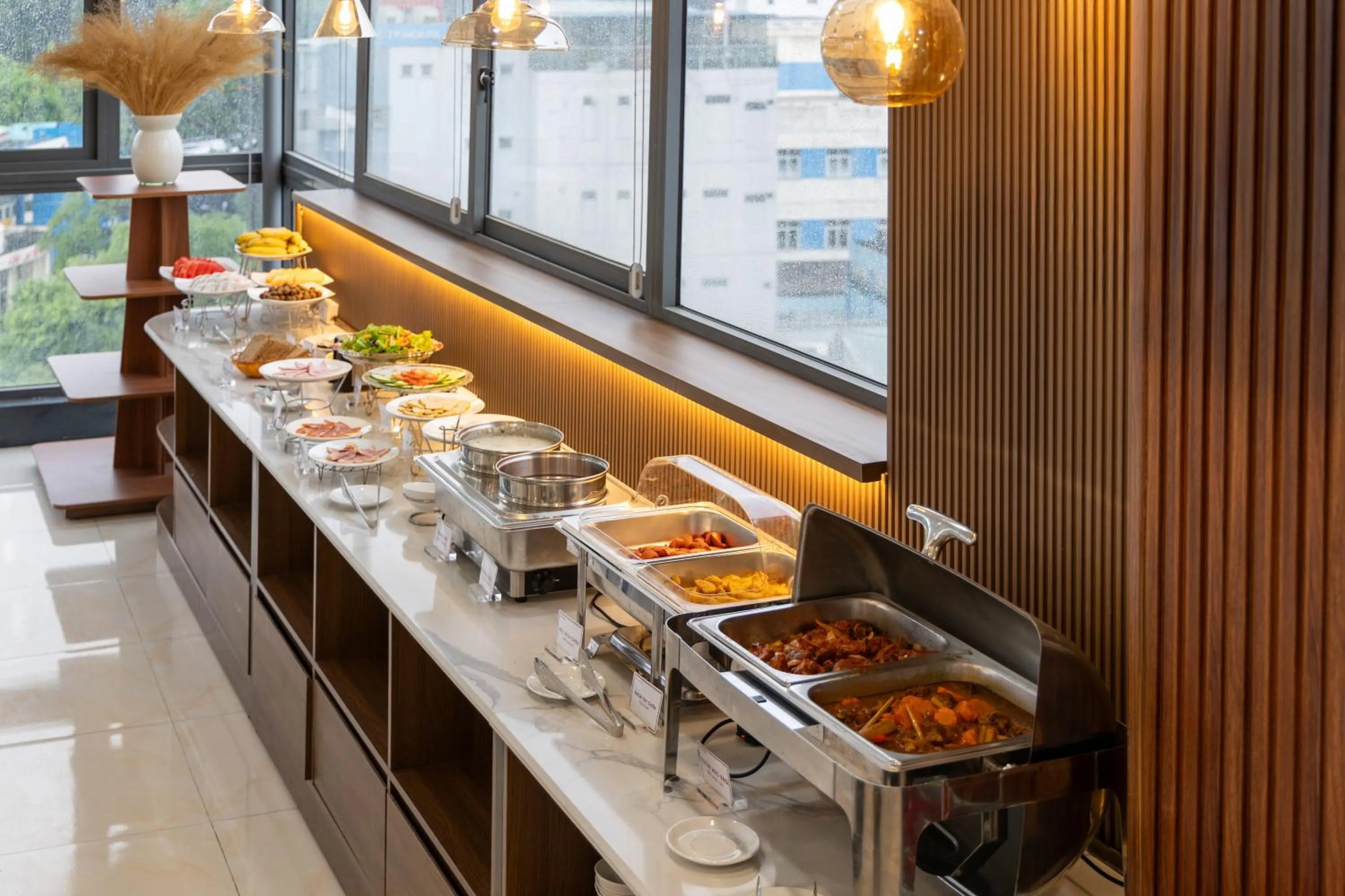 Breakfast in A25 Hotel - 55 Cách Mạng Tháng 8