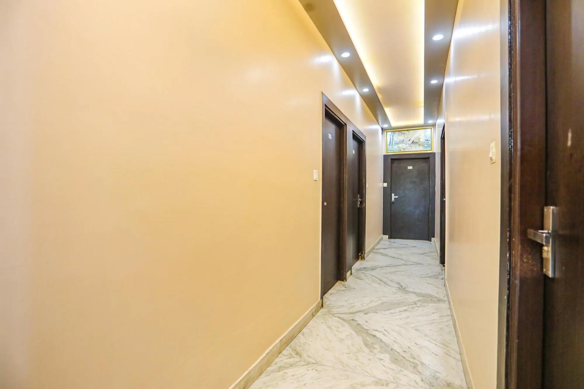 Lobby or reception in FabHotel Aaradhya Residency