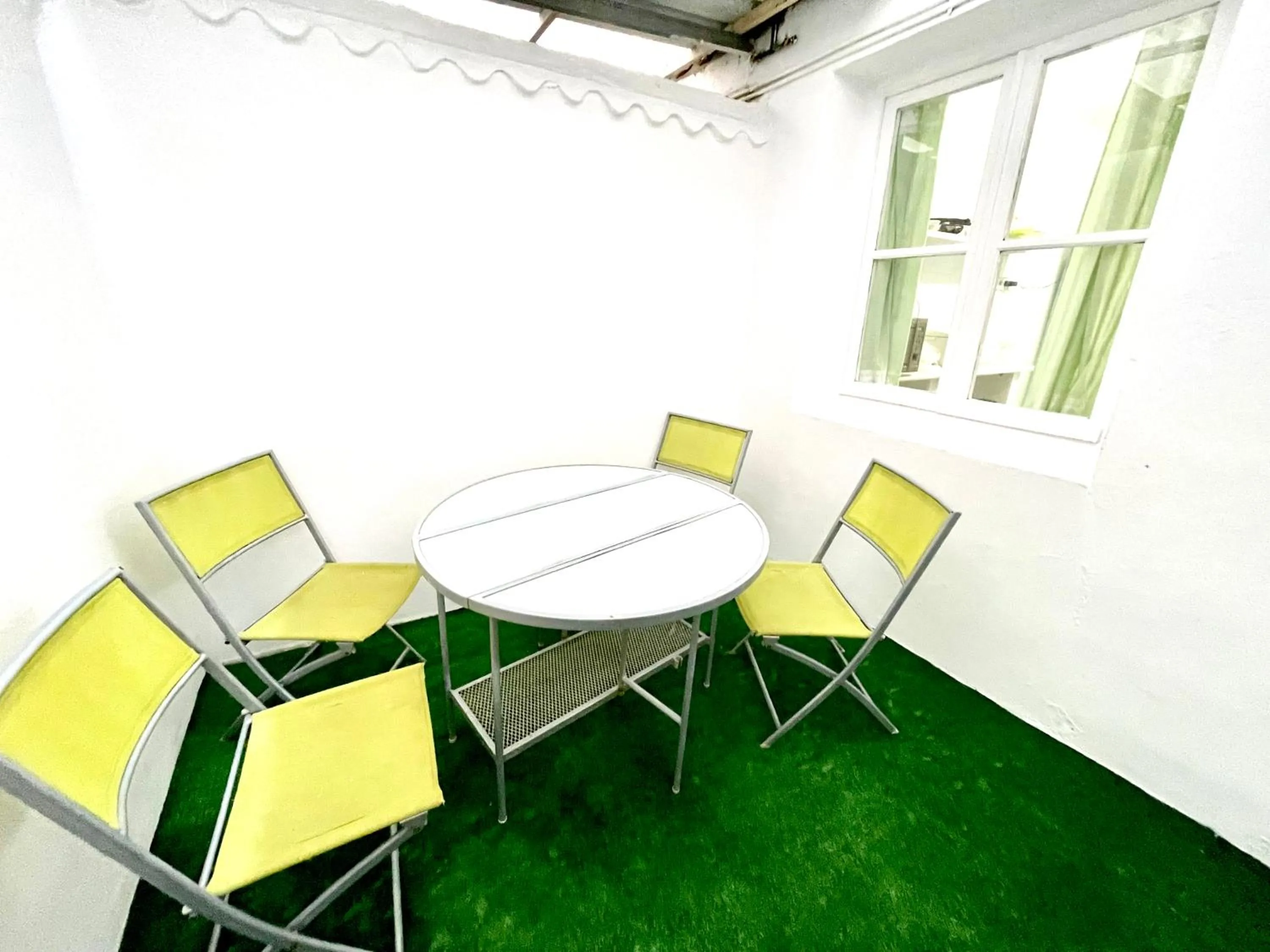 Patio in Las habitaciones en Alicante