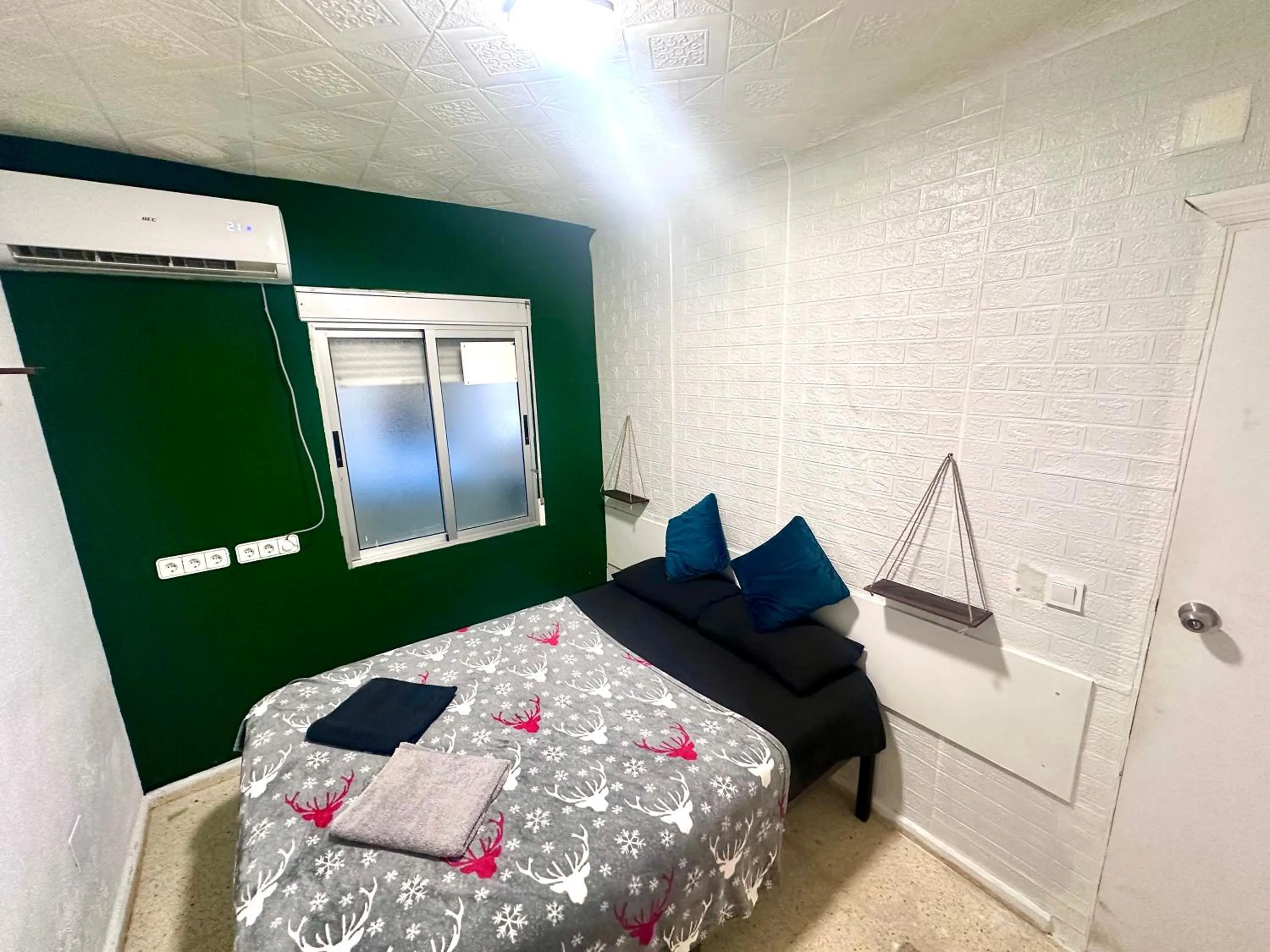 Bed in Las habitaciones en Alicante