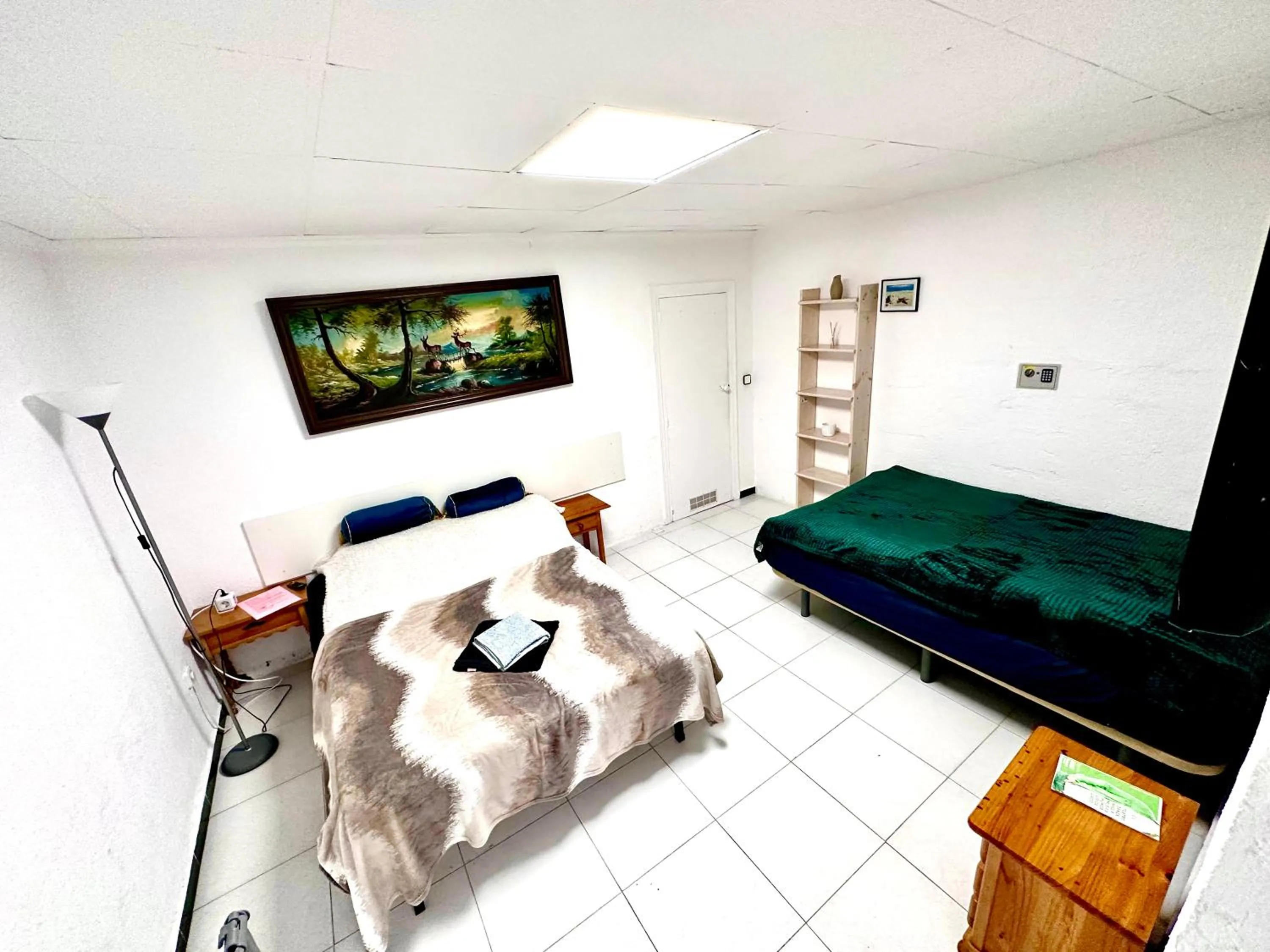 Bed in Las habitaciones en Alicante