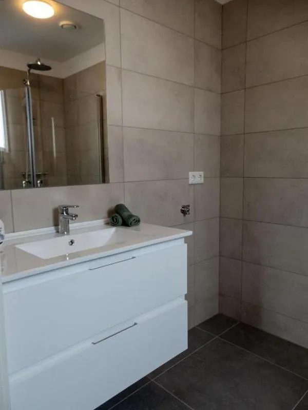 Bathroom in Stracta Apartments