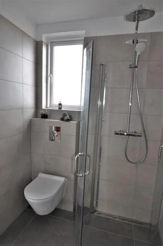 Bathroom in Stracta Apartments