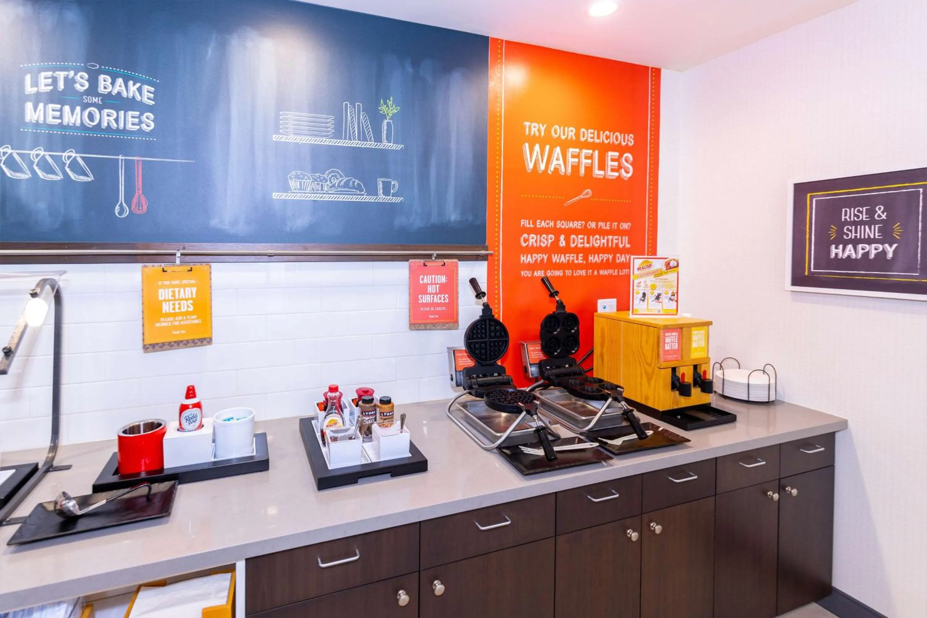 Breakfast in Hampton Inn Selma, Ca