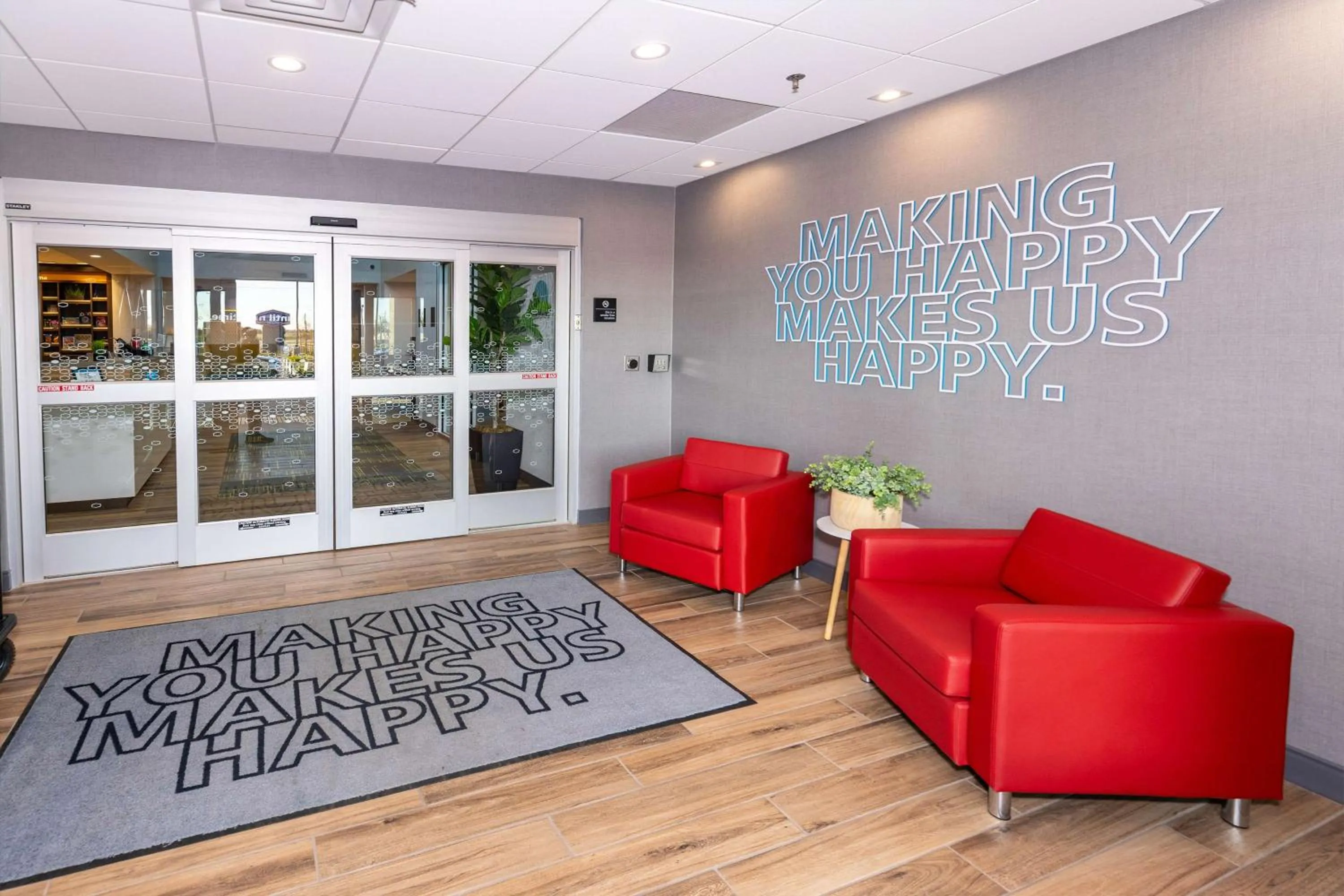 Lobby or reception in Hampton Inn Selma, Ca