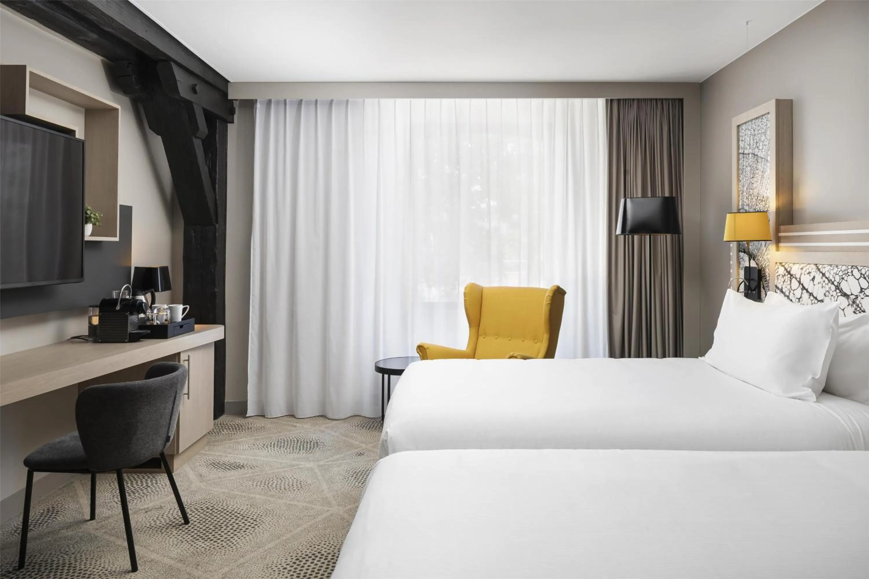 Bed in Hilton Garden Inn Paris La Villette