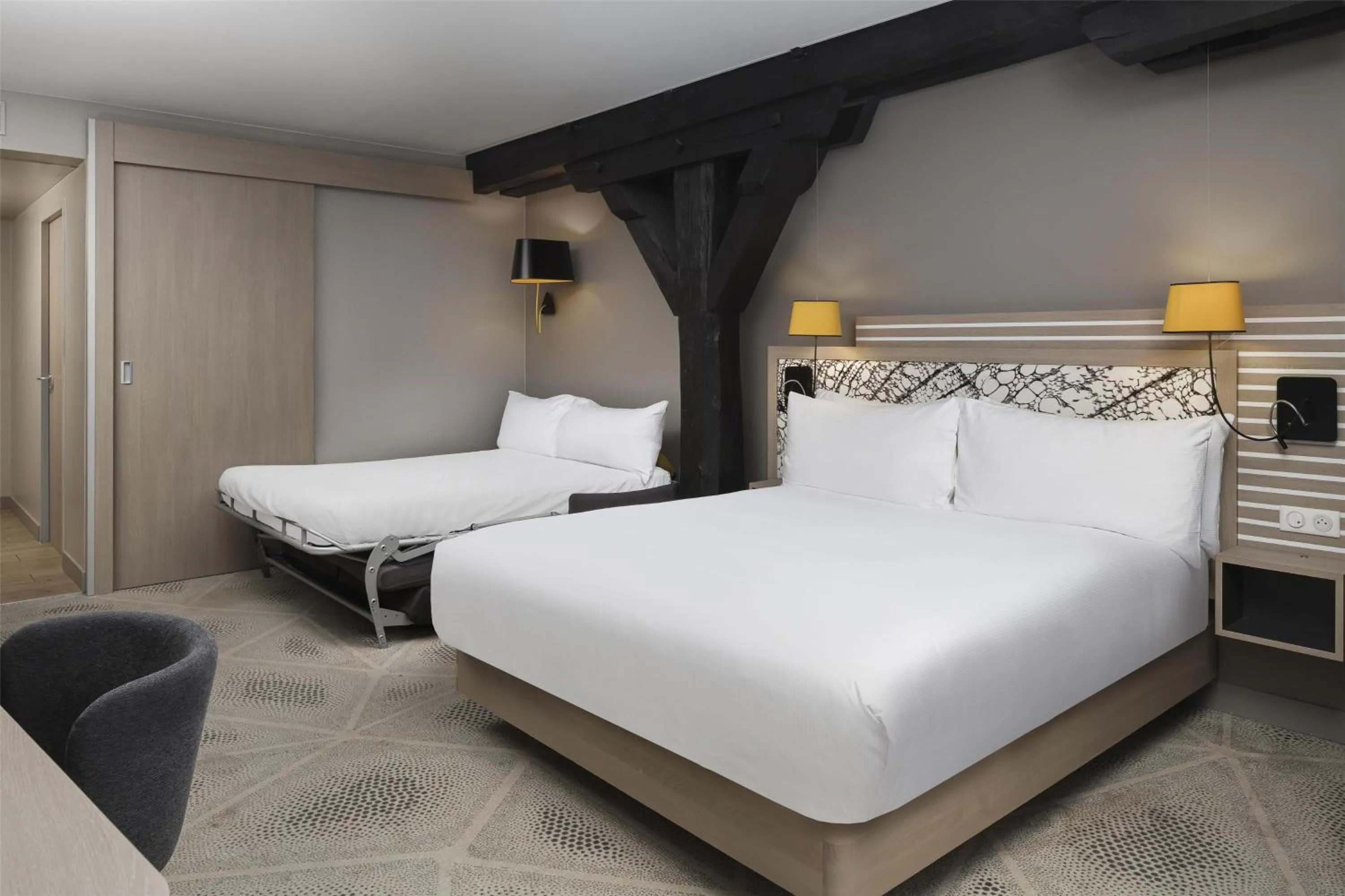 Bed in Hilton Garden Inn Paris La Villette