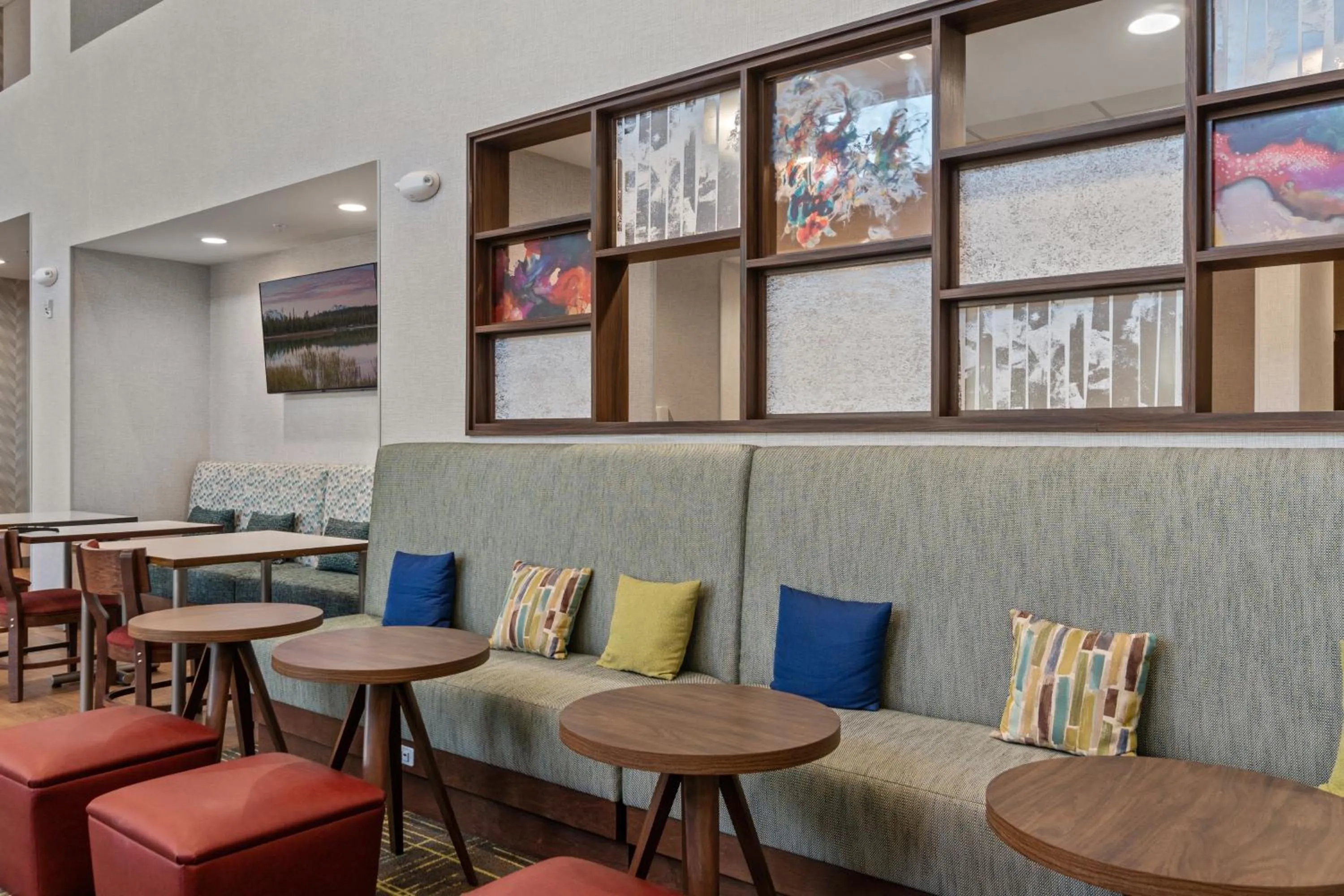 Lobby or reception in Hampton Inn Redmond Bend Airport