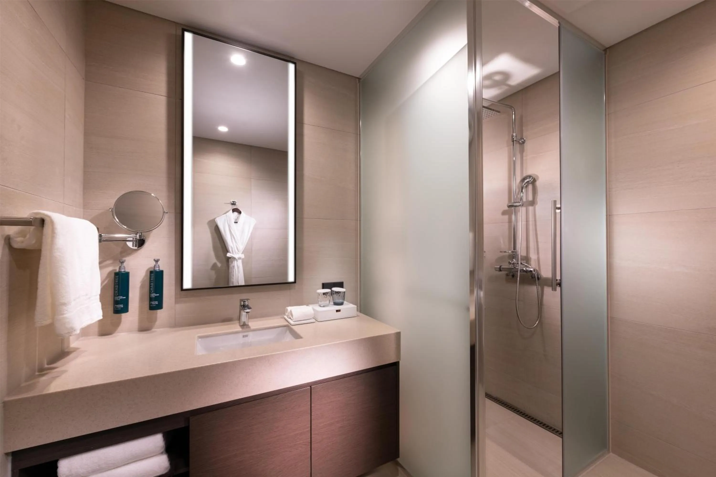 Bathroom in DoubleTree By Hilton Seoul Pangyo Residences