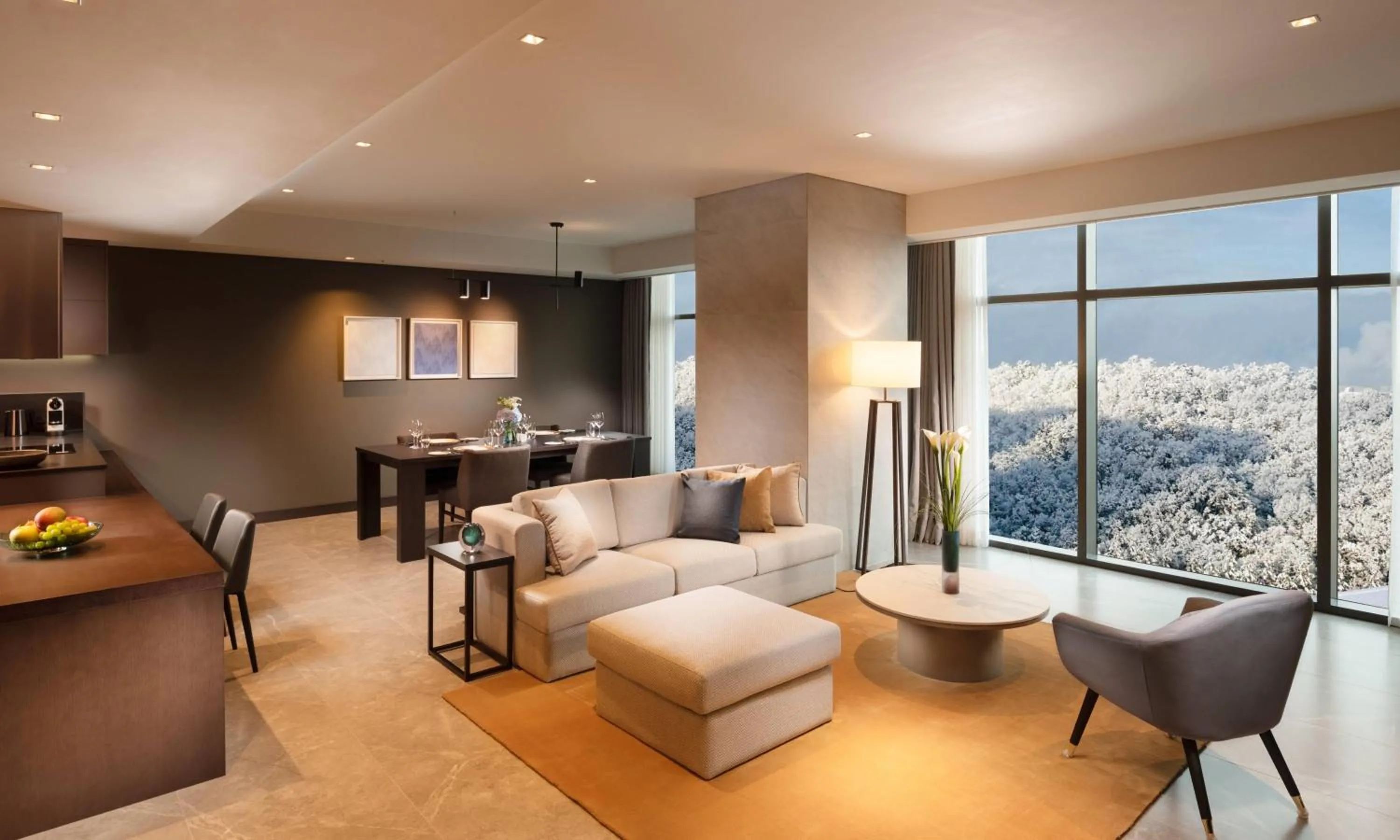 Living room in DoubleTree By Hilton Seoul Pangyo