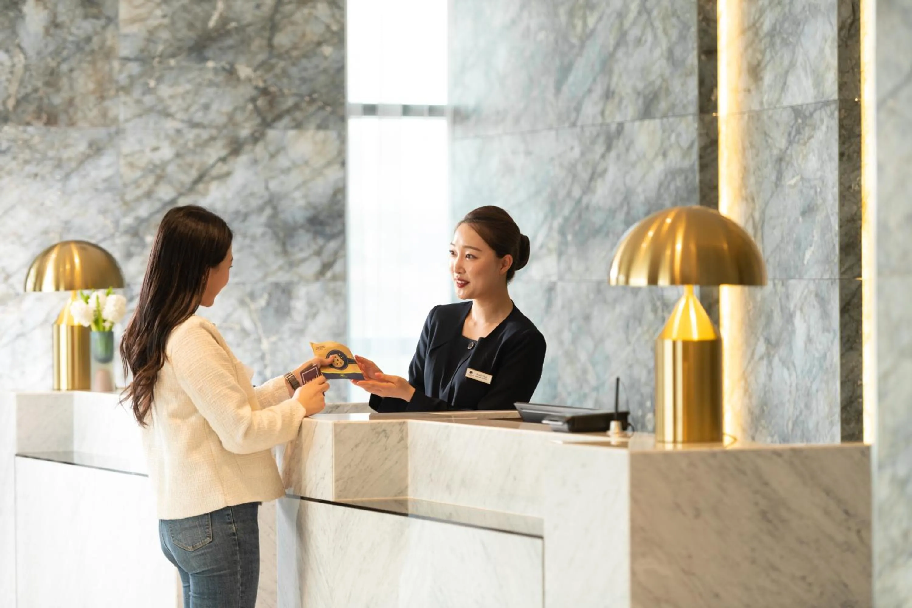 Staff in DoubleTree By Hilton Seoul Pangyo