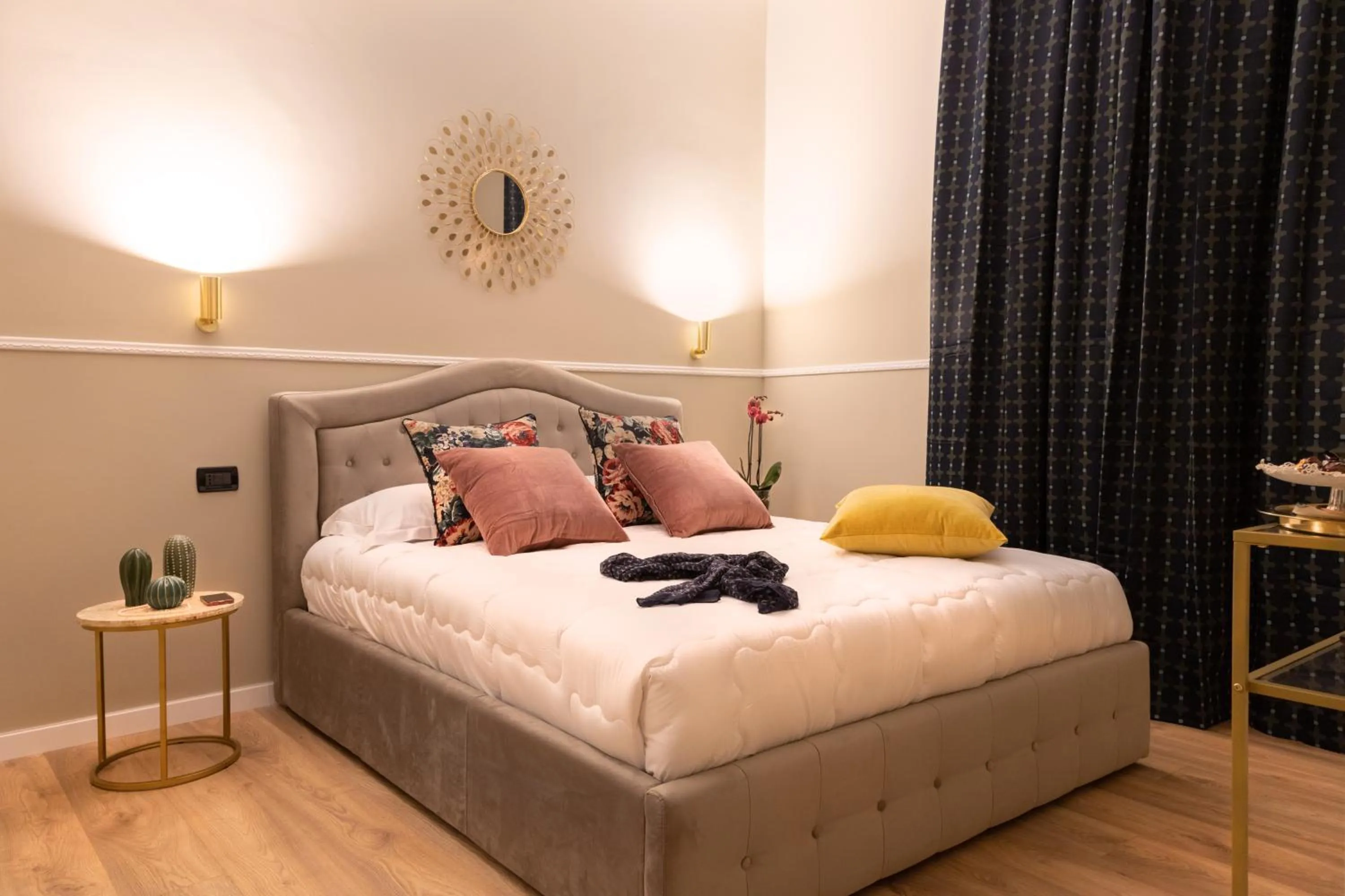 Bed in Fair Suite Roma Termini