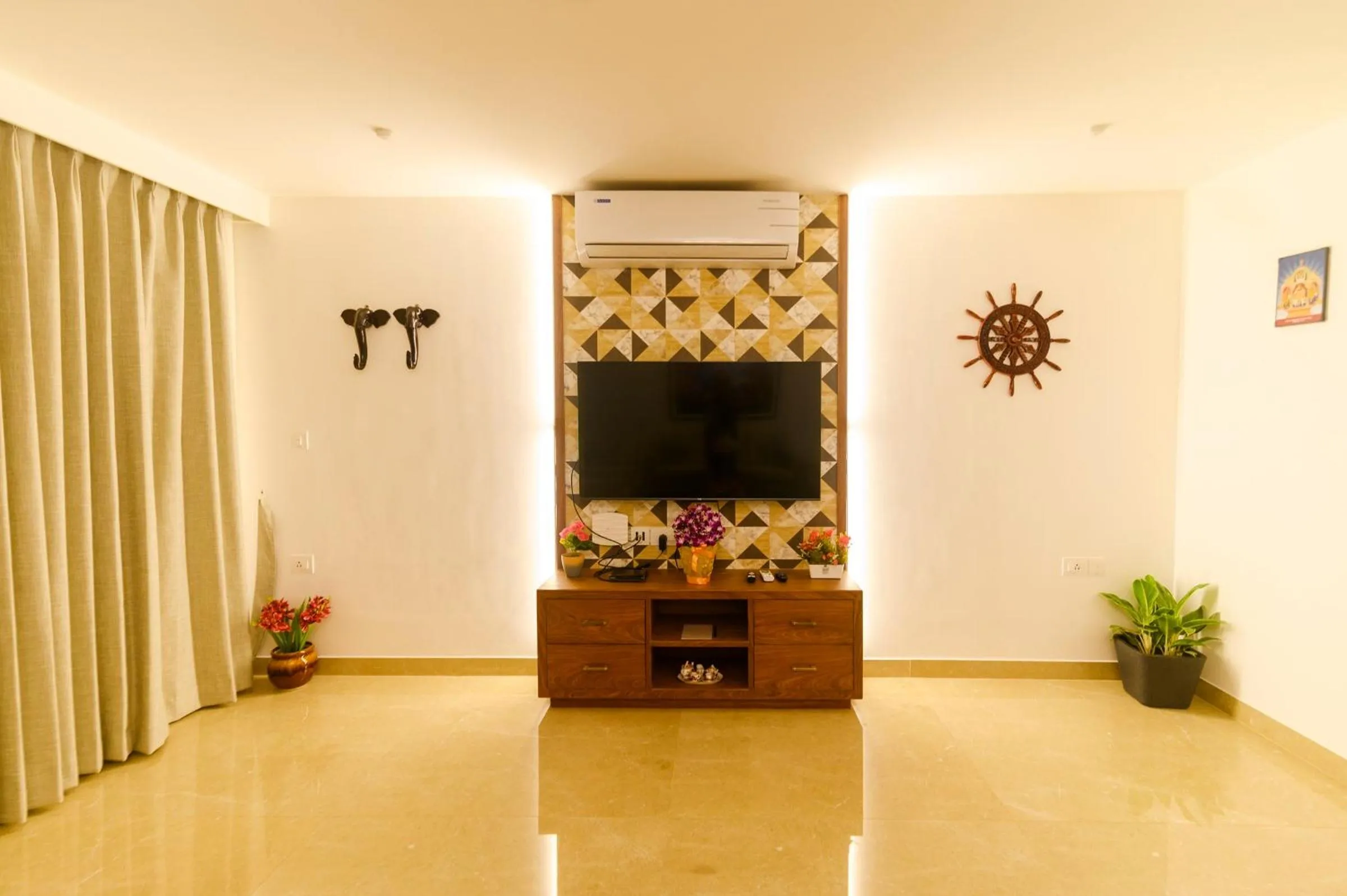 Living room in Lotus & Orchid Villas by Ramnath Homes