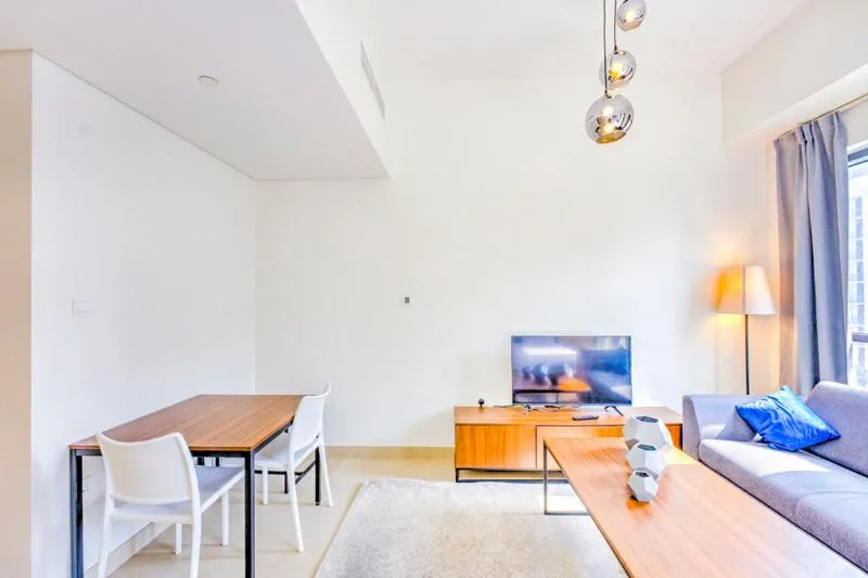 Living room in Expo Village Serviced Apartments