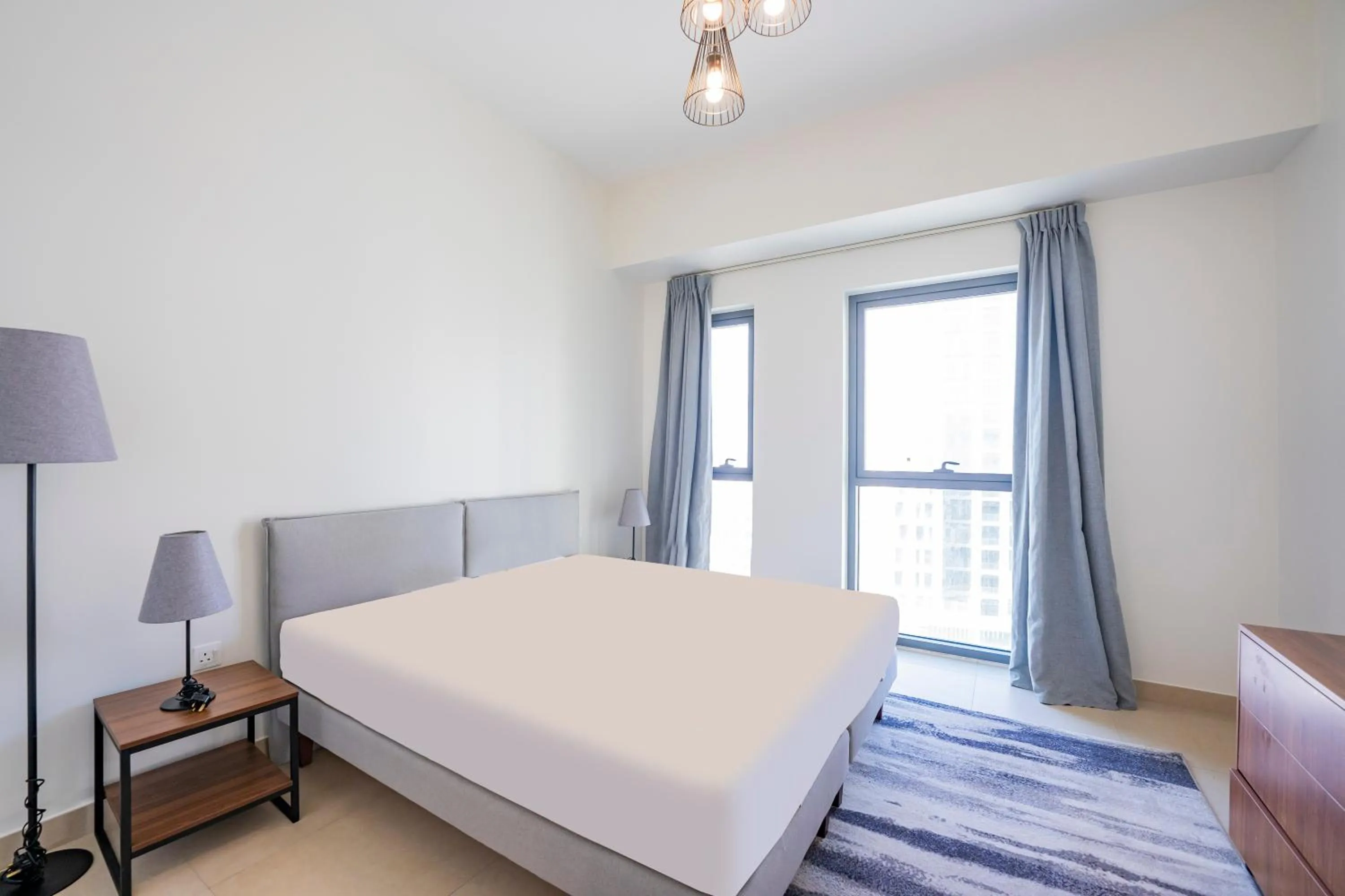 Bed in Expo Village Serviced Apartments