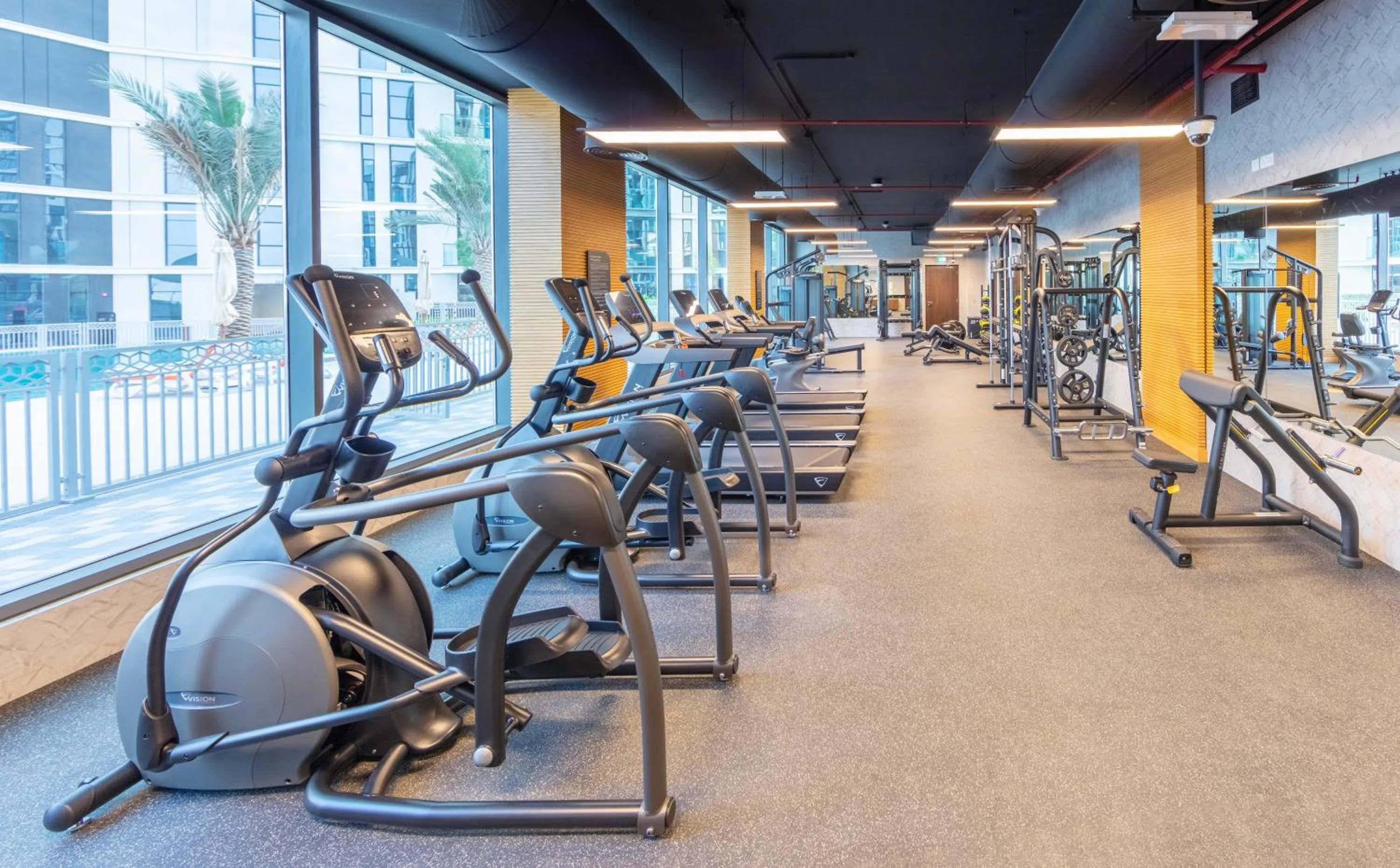 Fitness centre/facilities in Expo Village Serviced Apartments