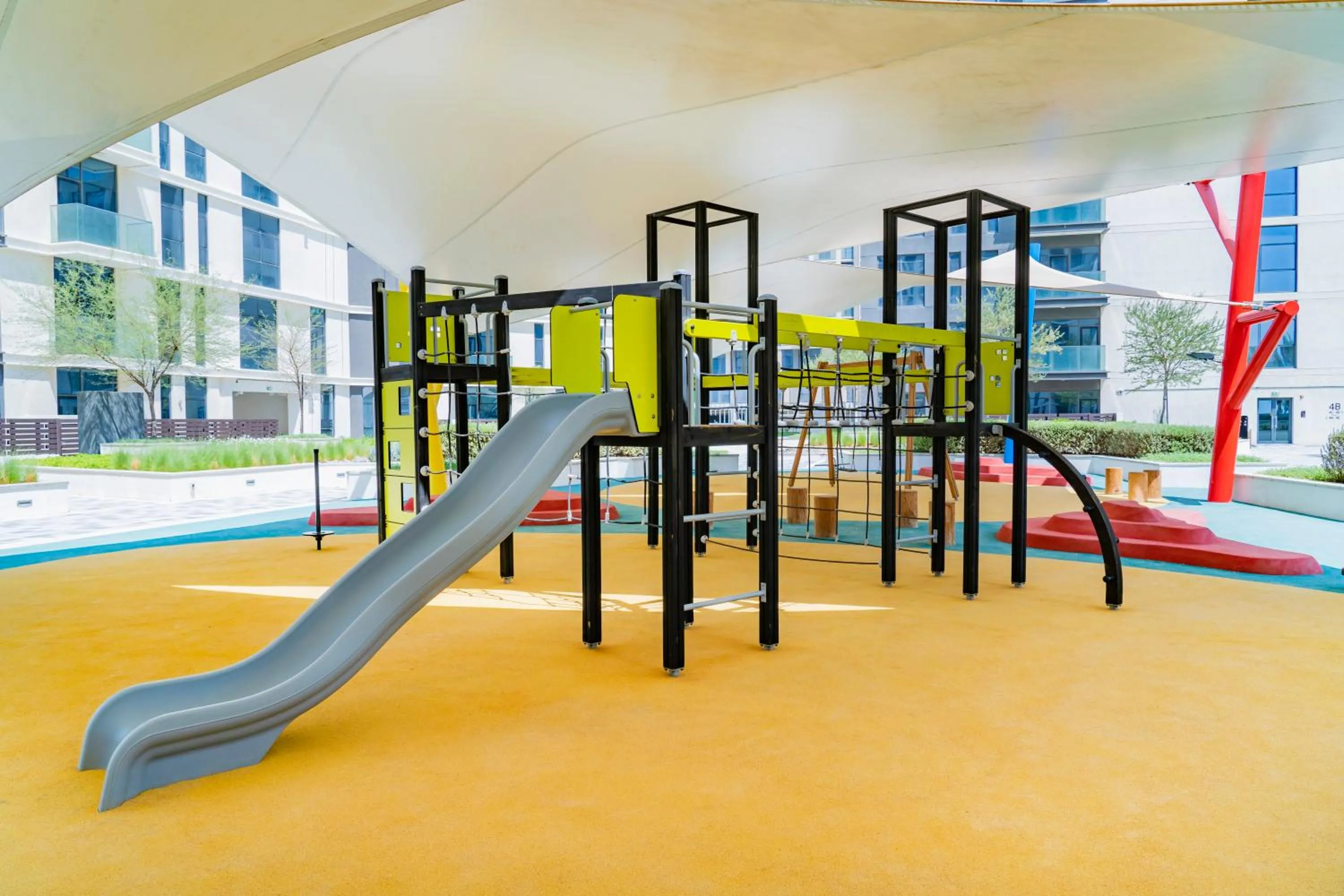 Children play ground in Expo Village Serviced Apartments