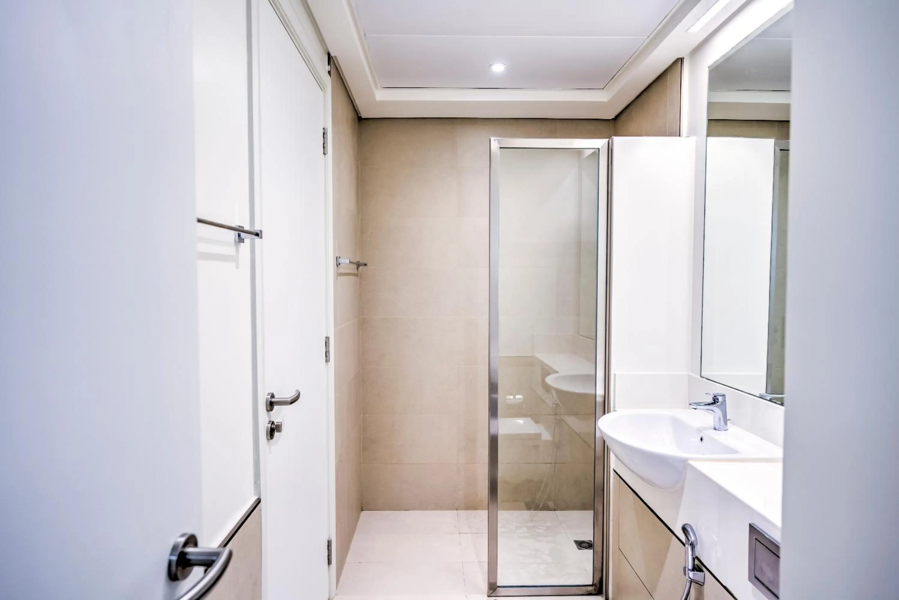 Shower in Expo Village Serviced Apartments