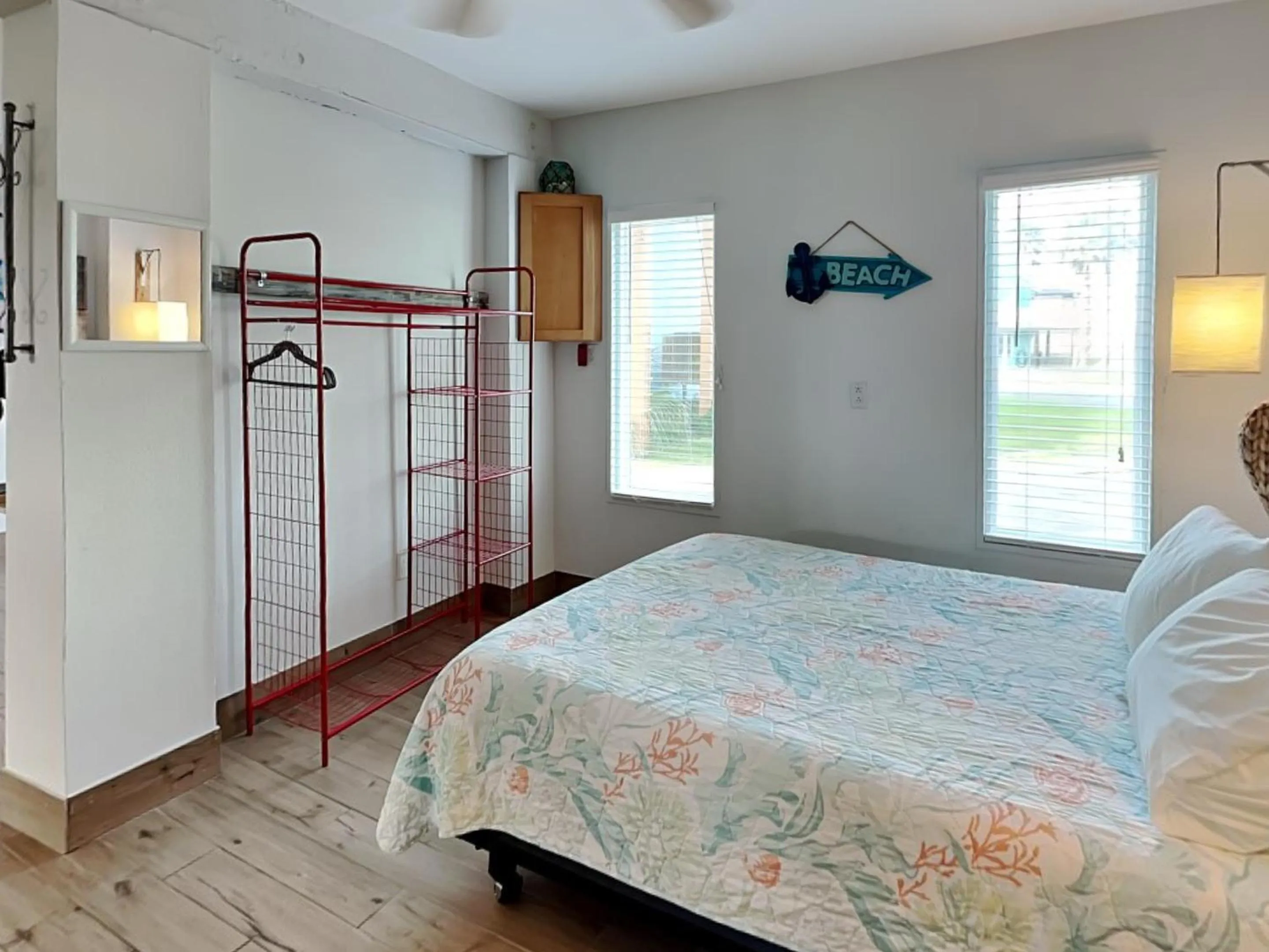 Bed in Sea View Villa