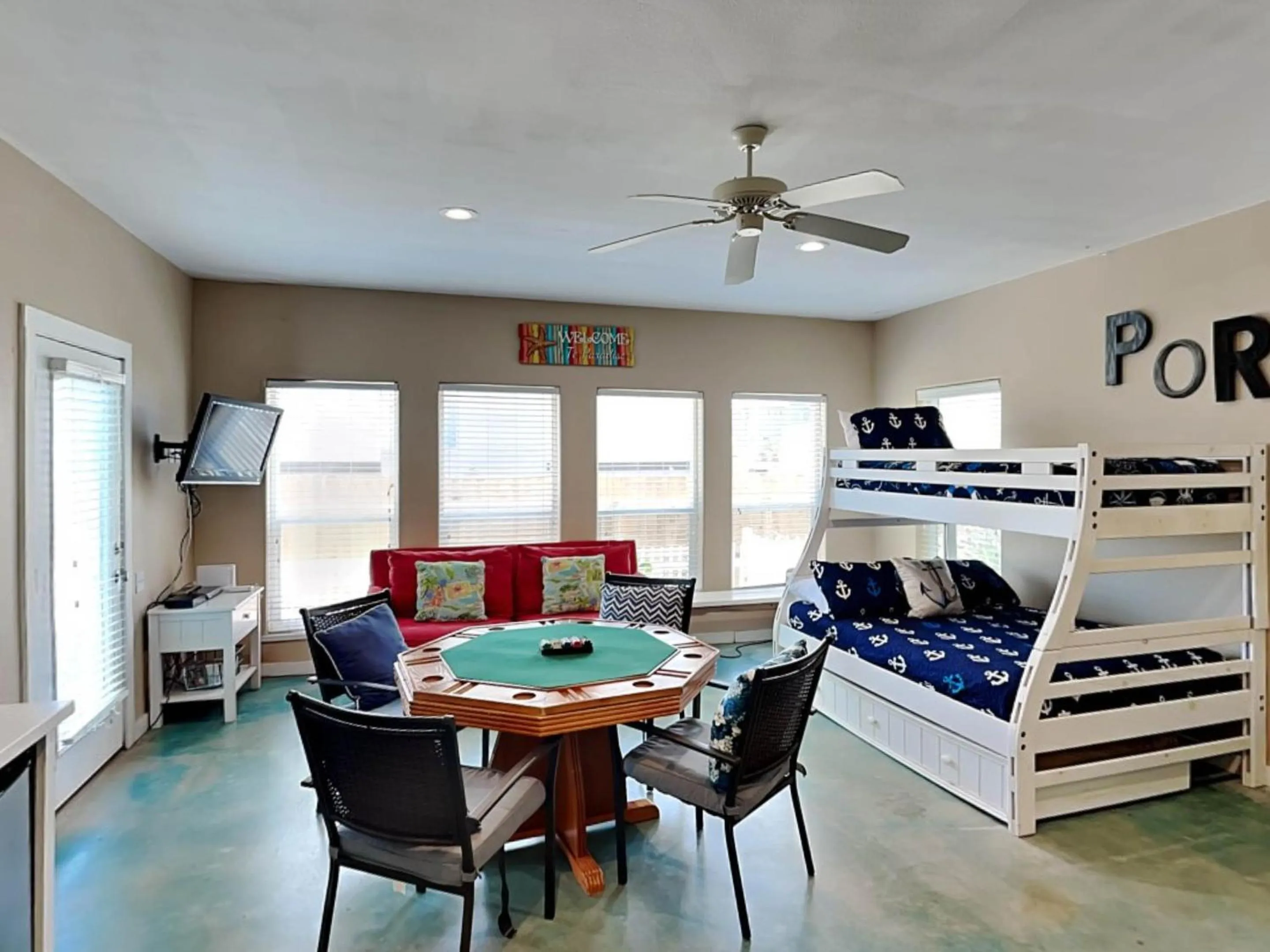 Property building, Bed in The Fire Escape