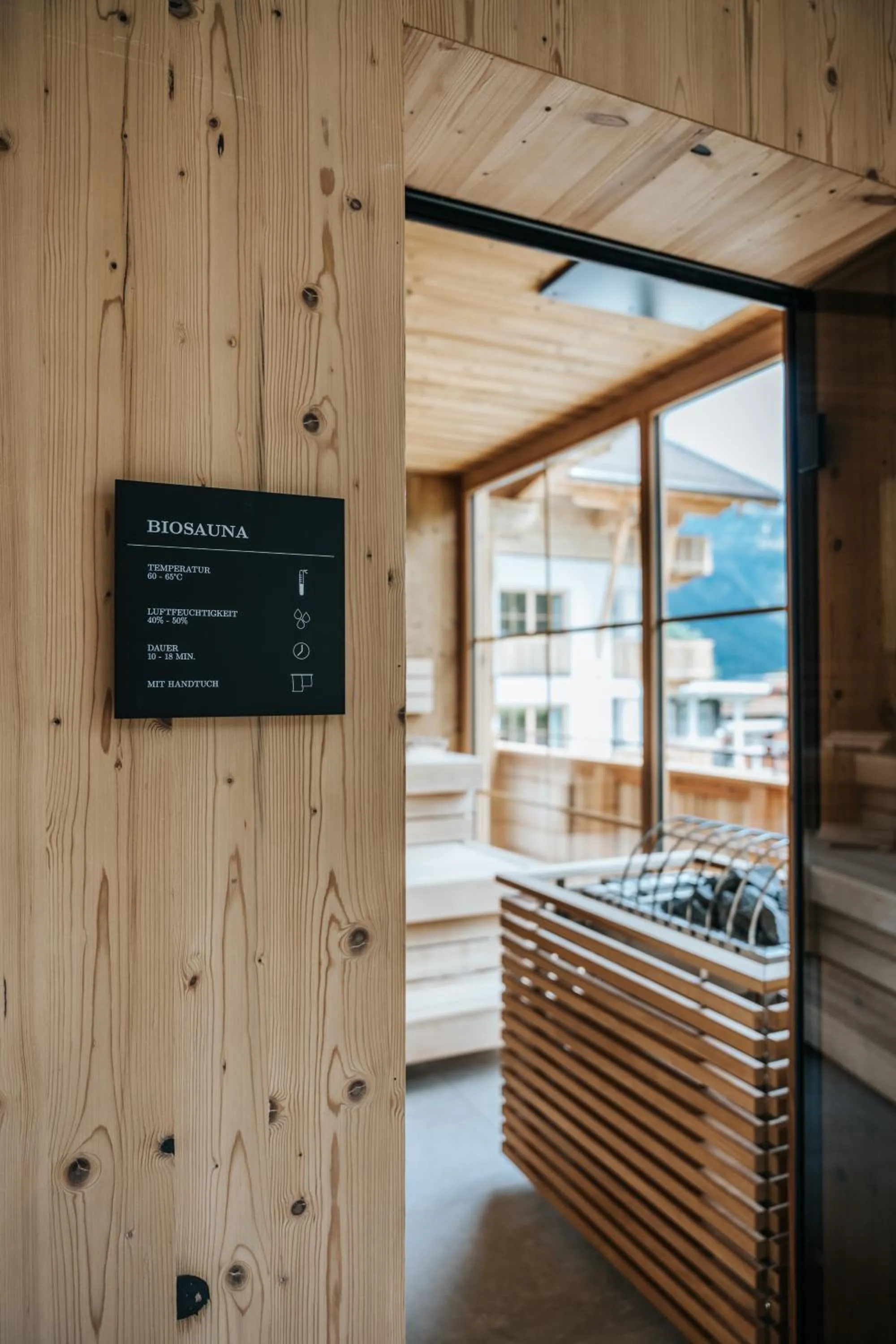 Sauna in NOVA Moments Boutique Hotel