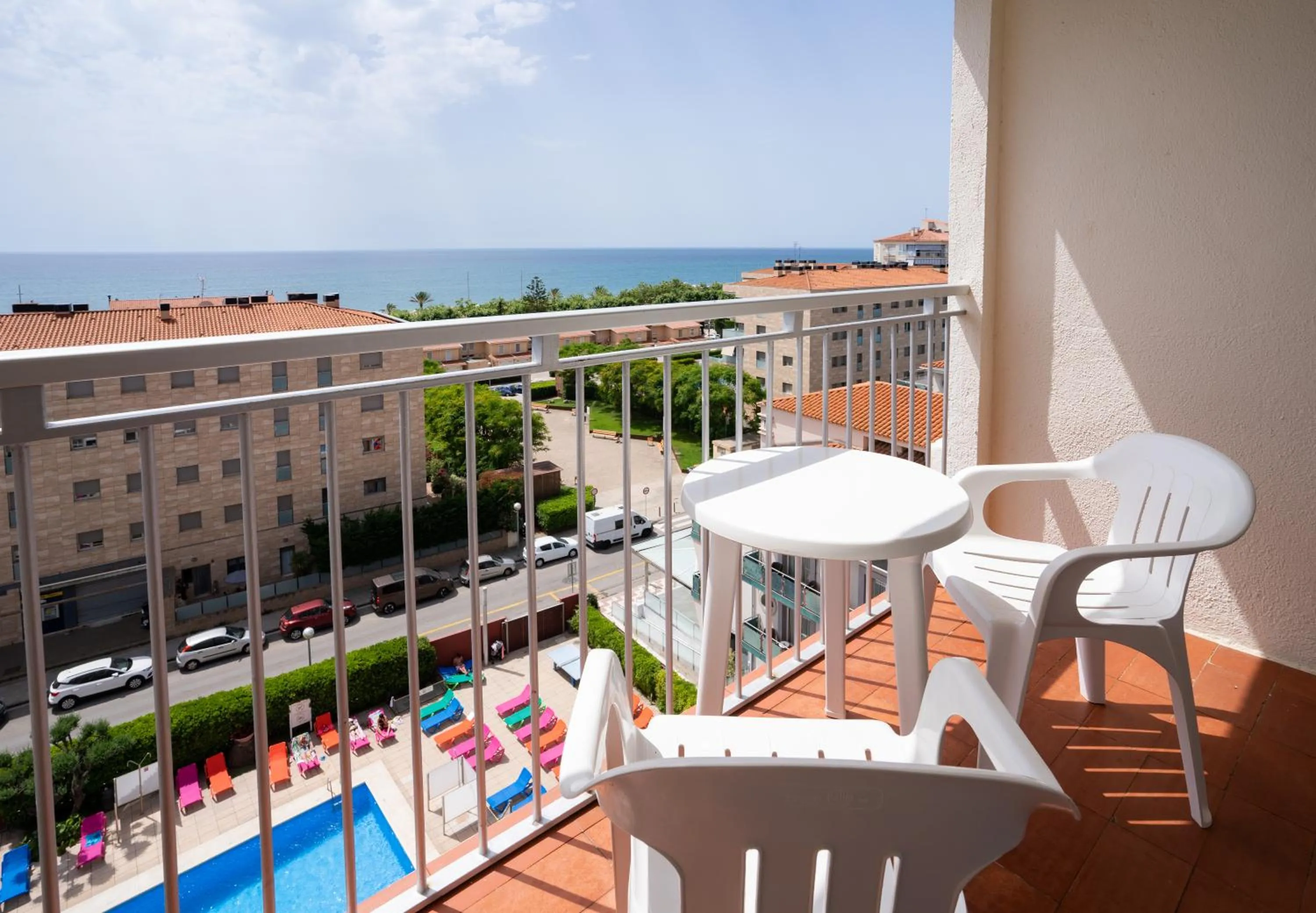 Sea view in Medplaya Hotel Santa Monica
