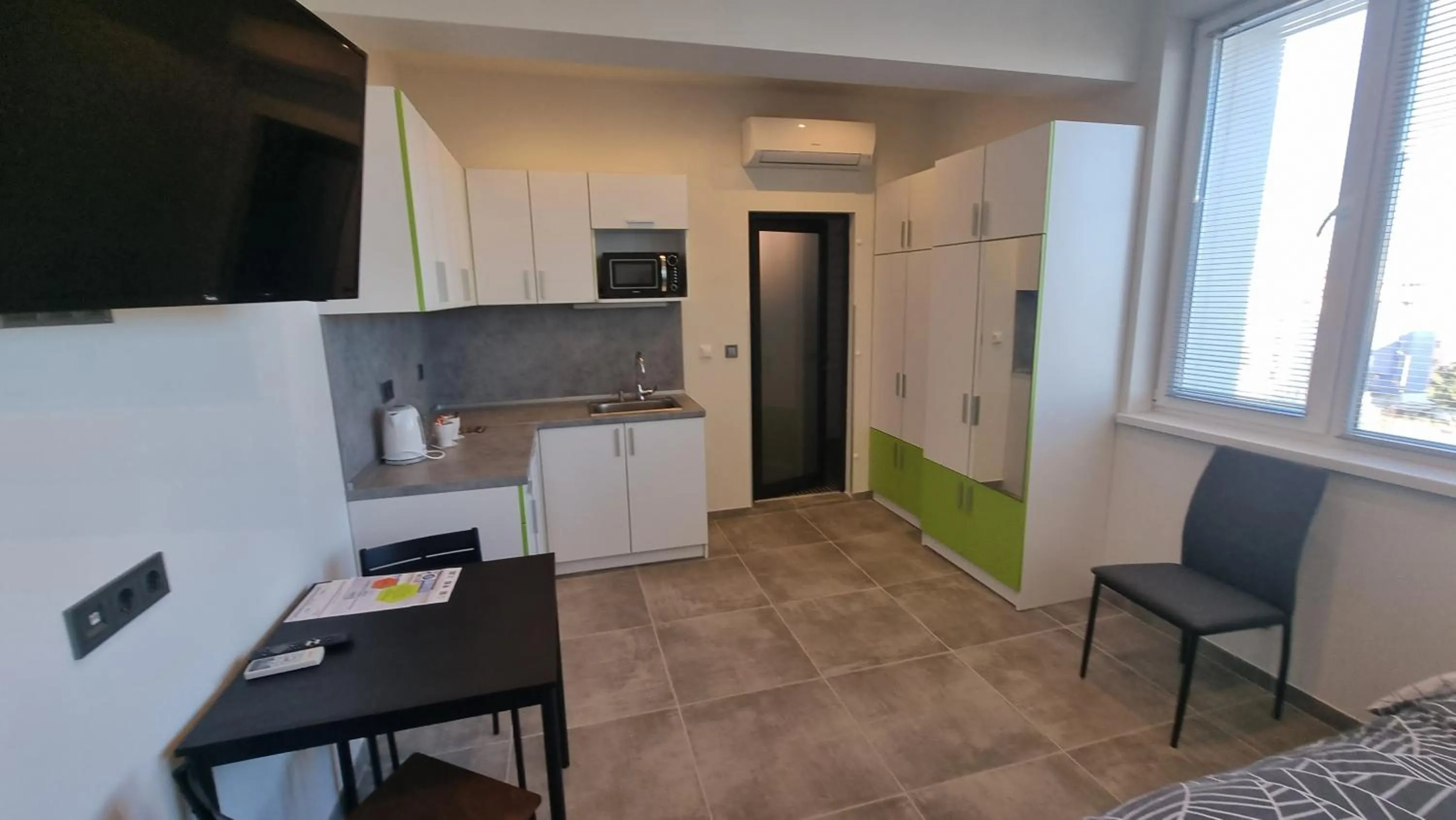 Kitchen or kitchenette in DORM BG pet-friendly Aparthotel