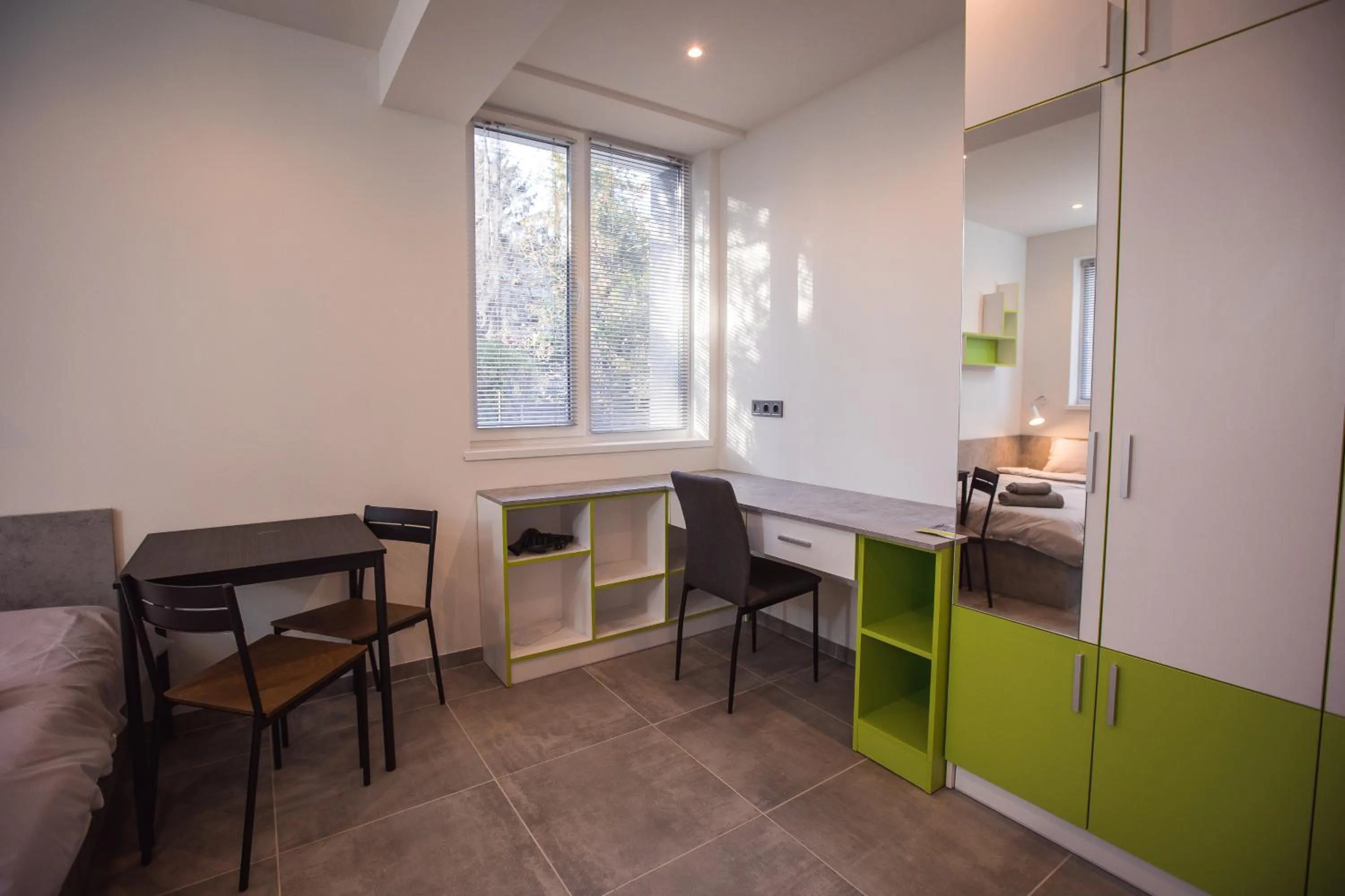 Seating area in DORM BG pet-friendly Aparthotel