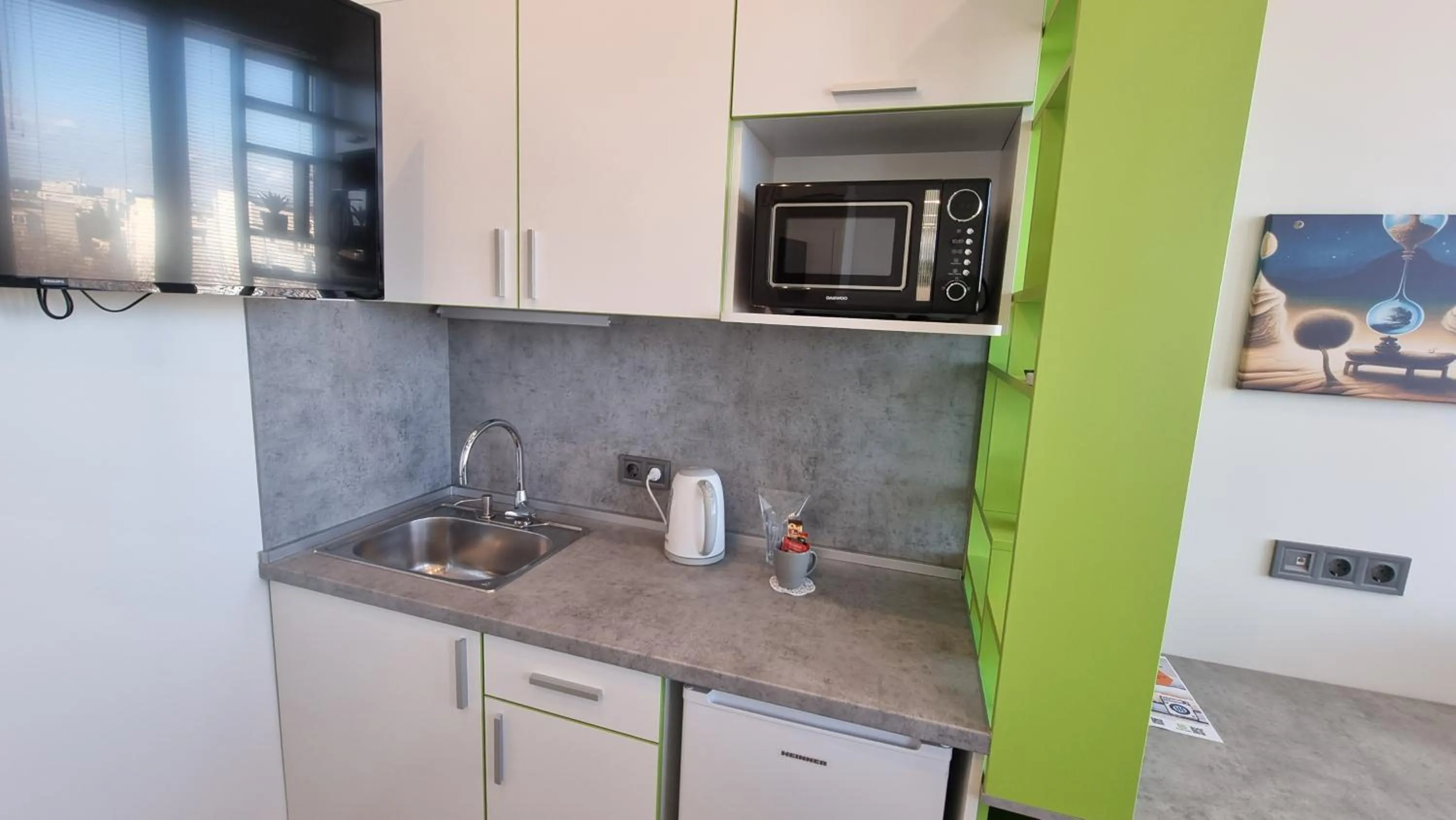 minibar in DORM BG pet-friendly Aparthotel