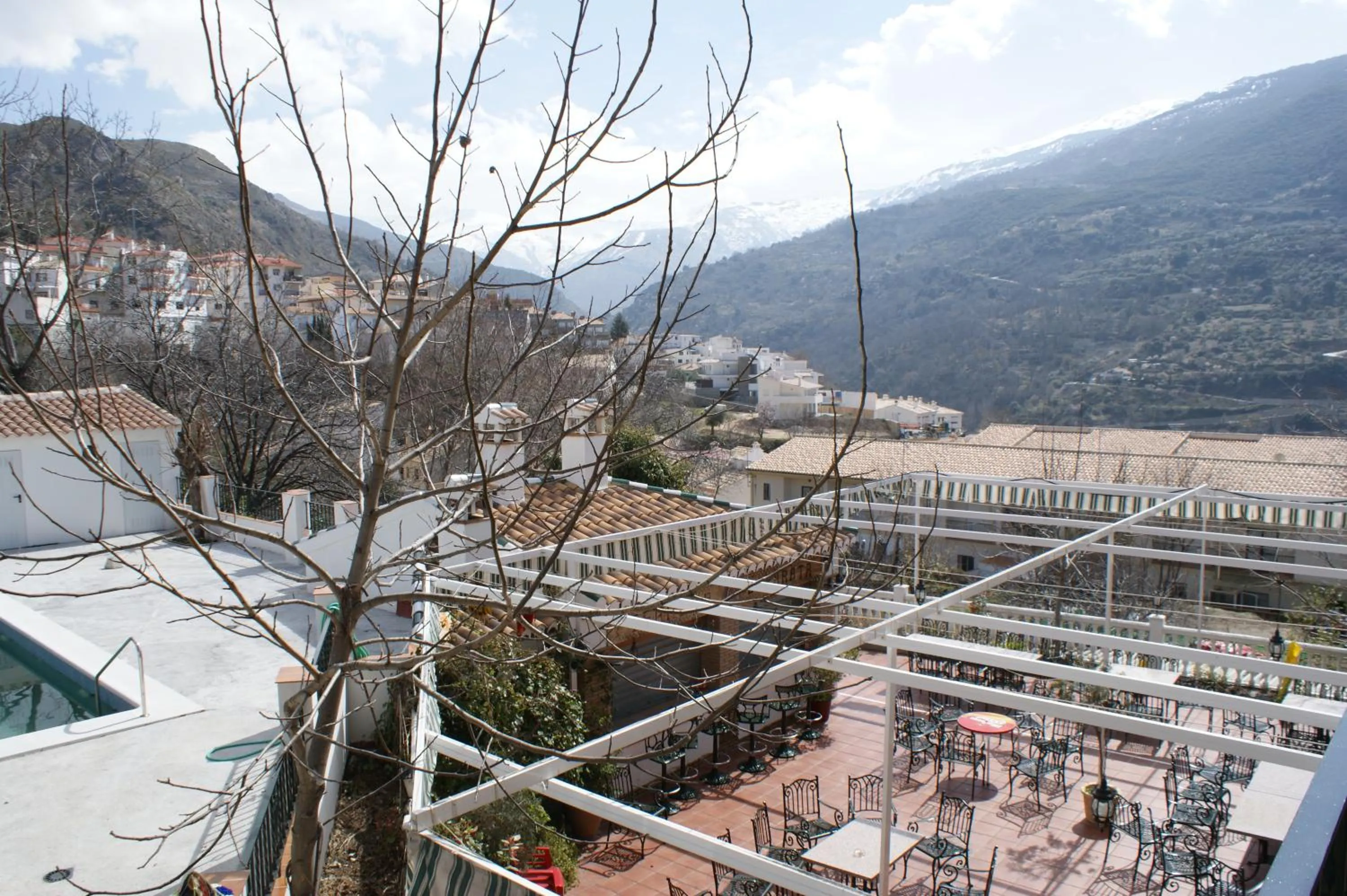 Garden view in Hotel Juan Francisco