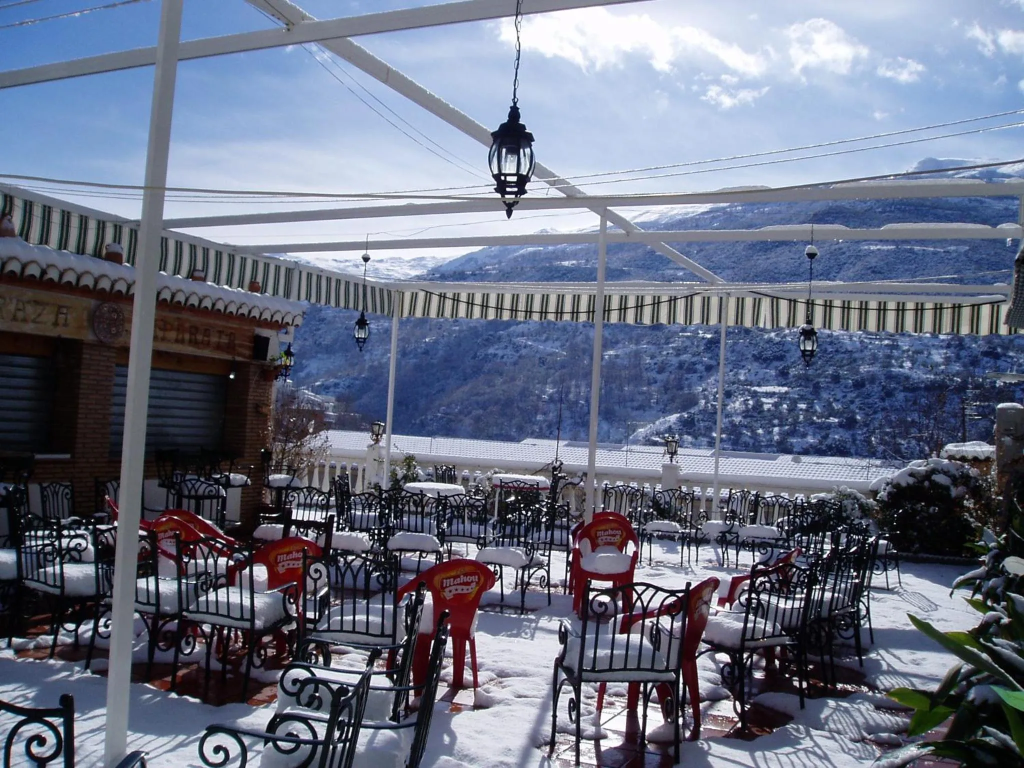 Patio in Hotel Juan Francisco