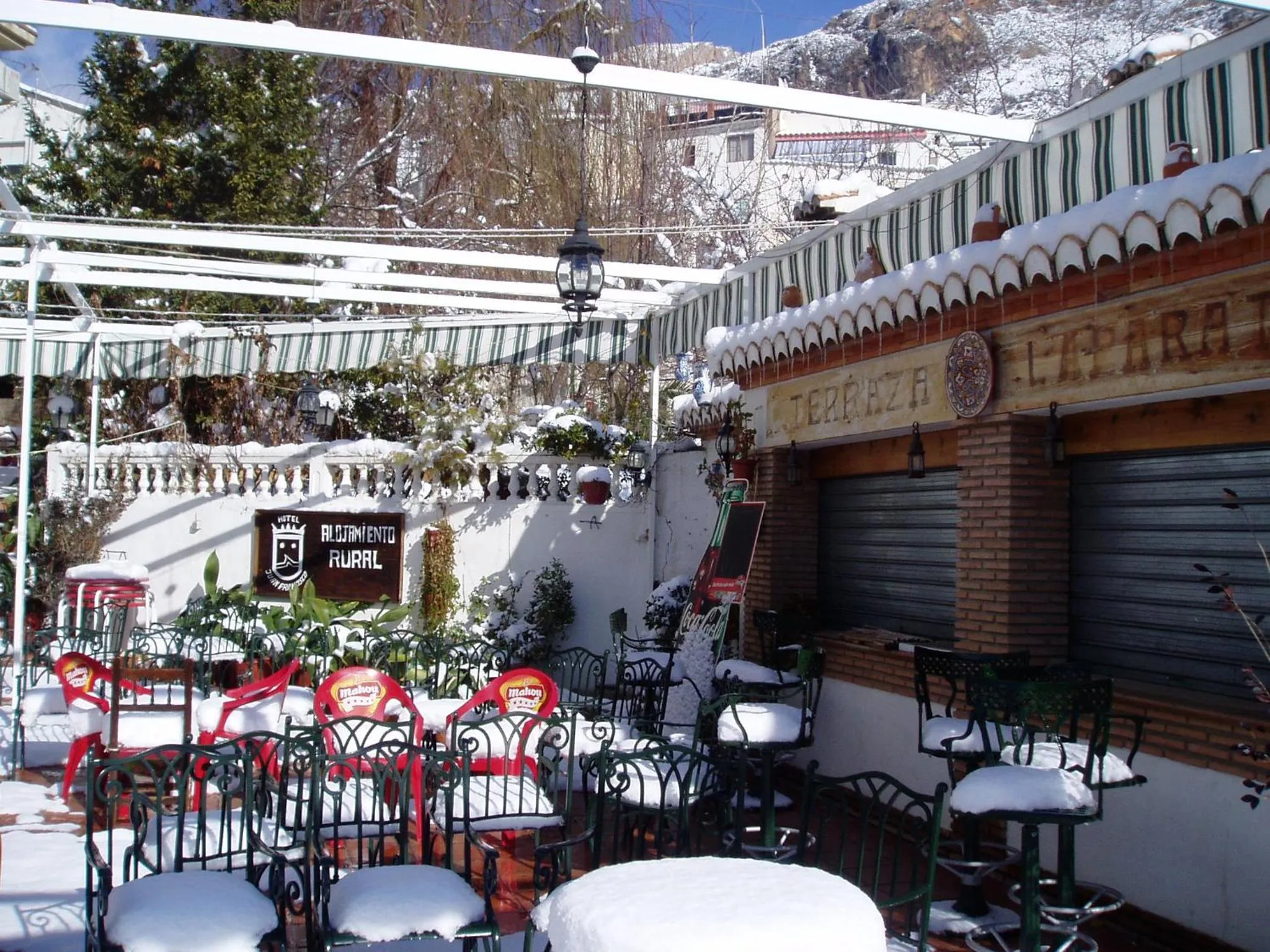 Patio in Hotel Juan Francisco