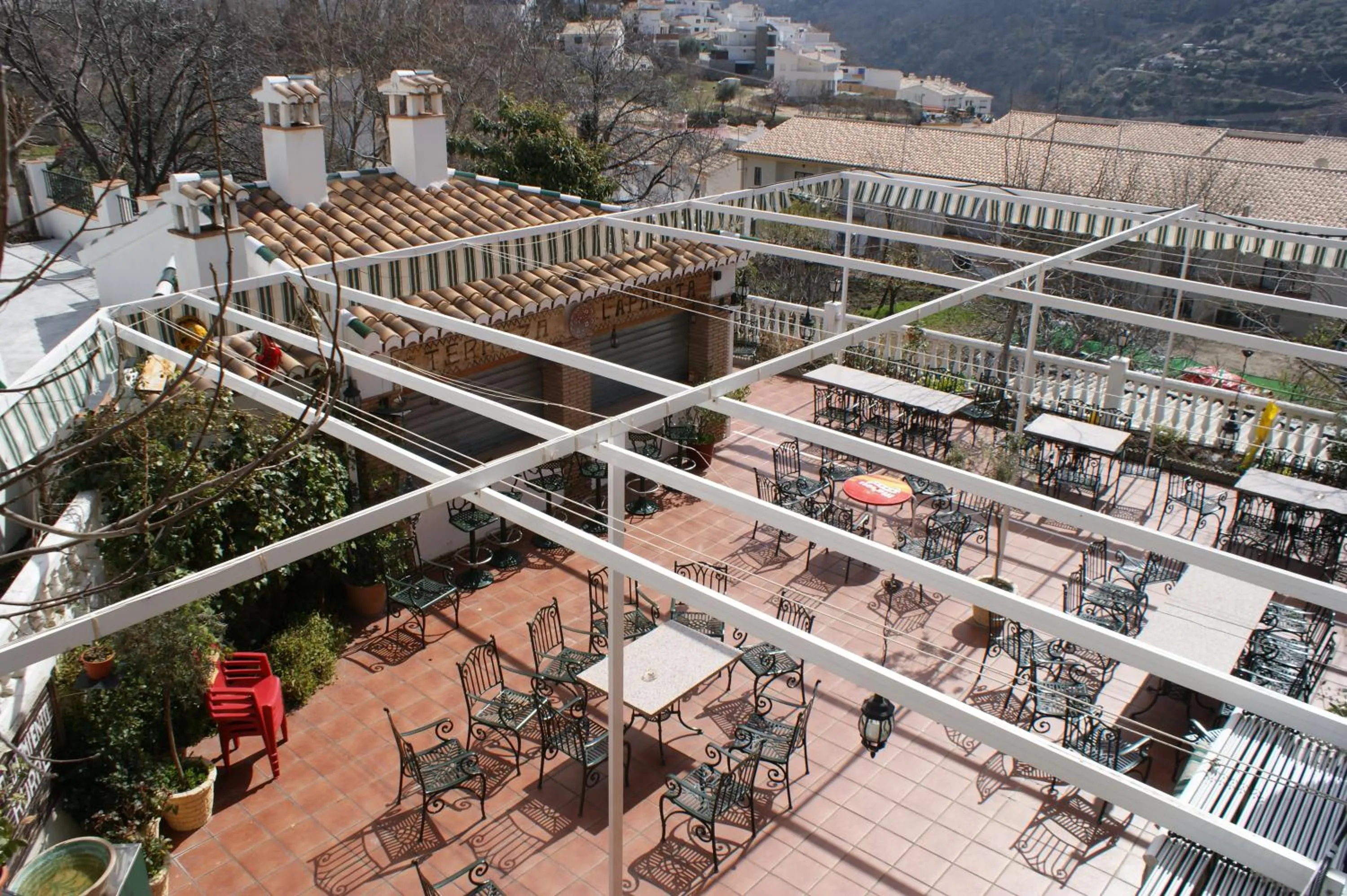 Garden view in Hotel Juan Francisco