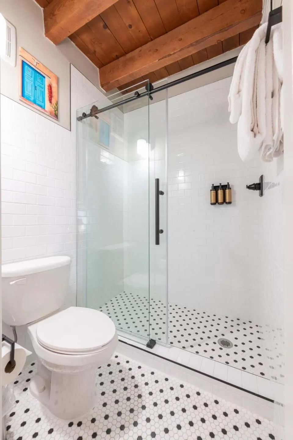 Bathroom in Taos Motor Lodge