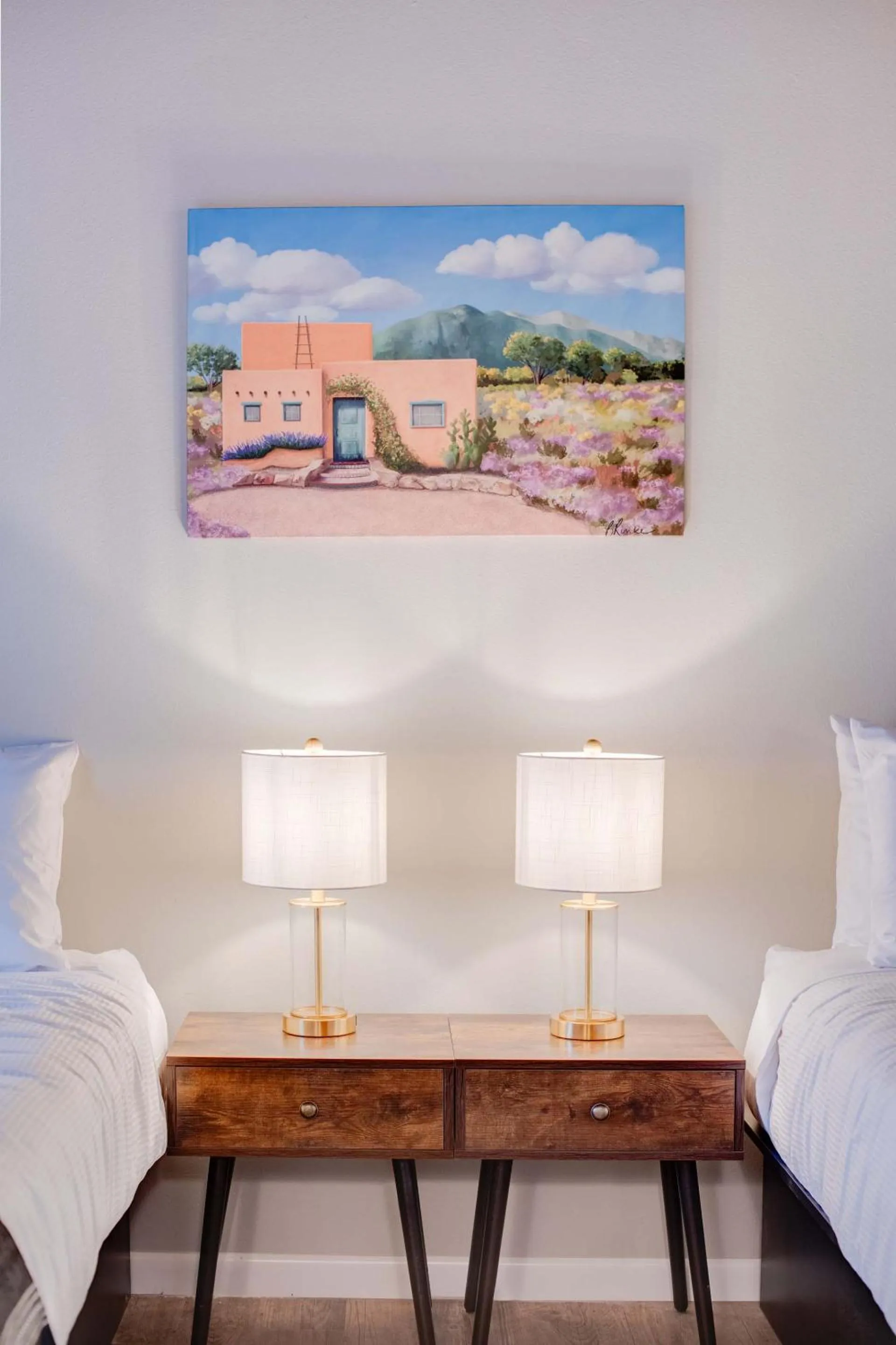 Bedroom, Bed in Taos Motor Lodge