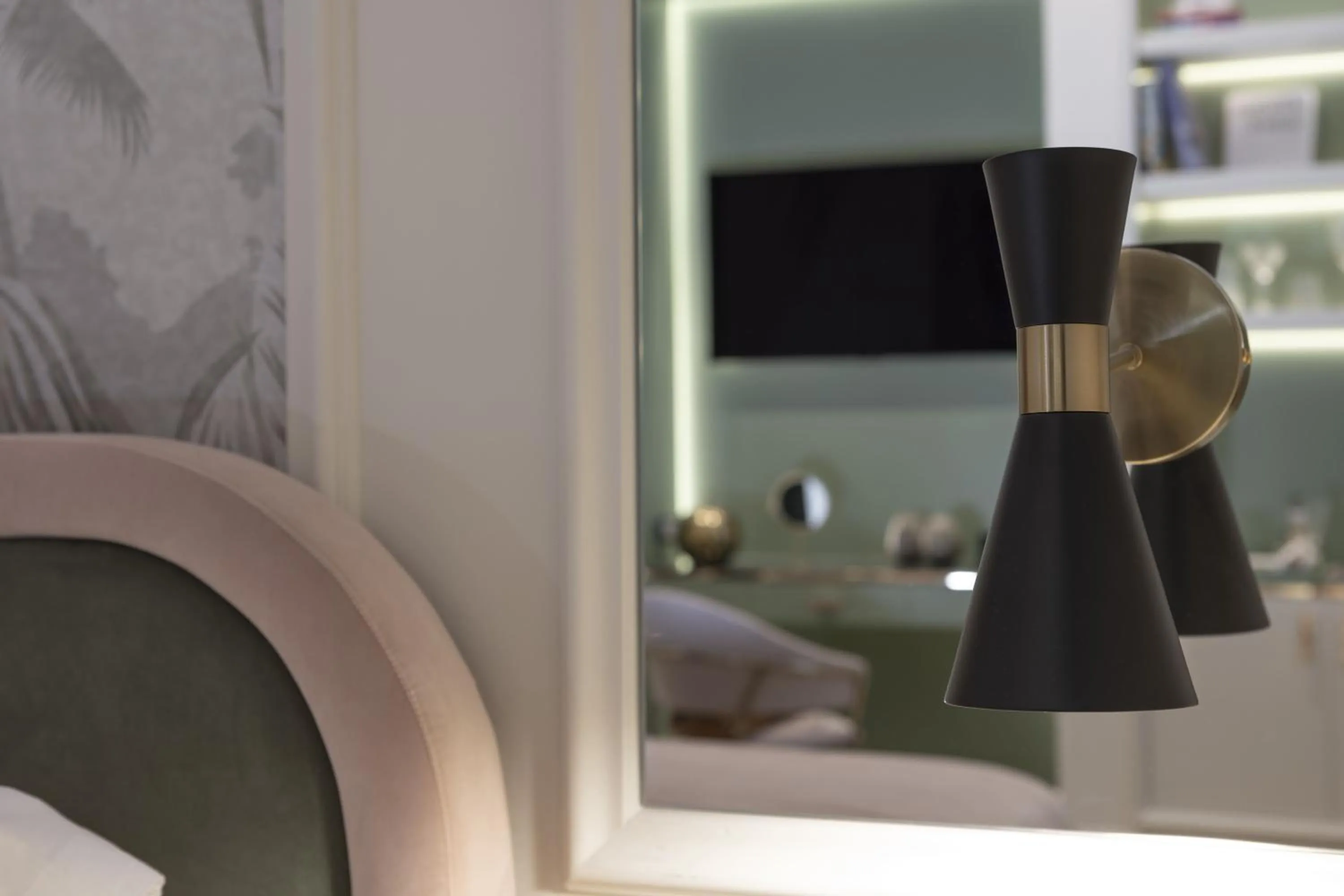 Bed in Hotel La Gemma