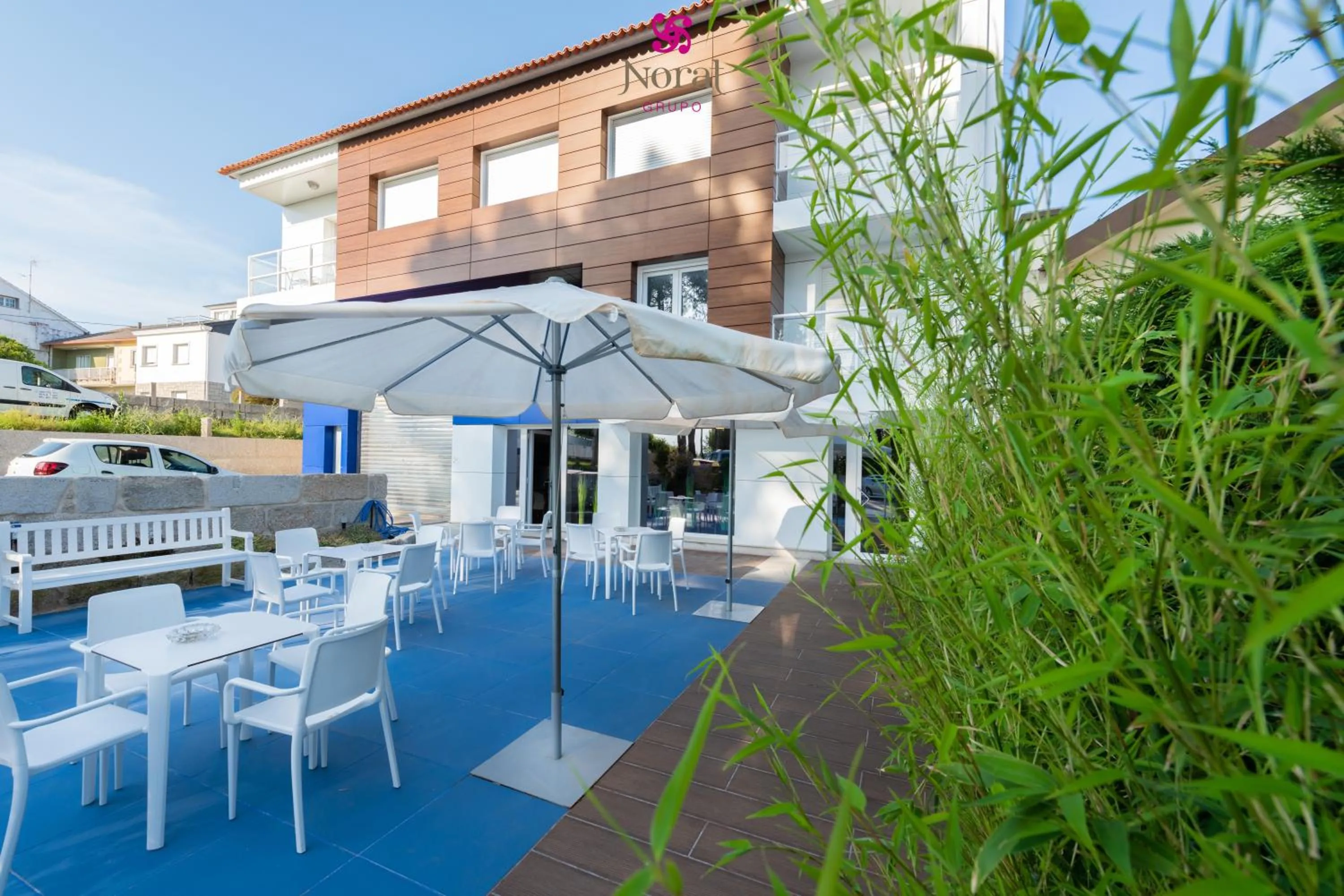 Facade/entrance in Nuevo Norat Sanxenxo