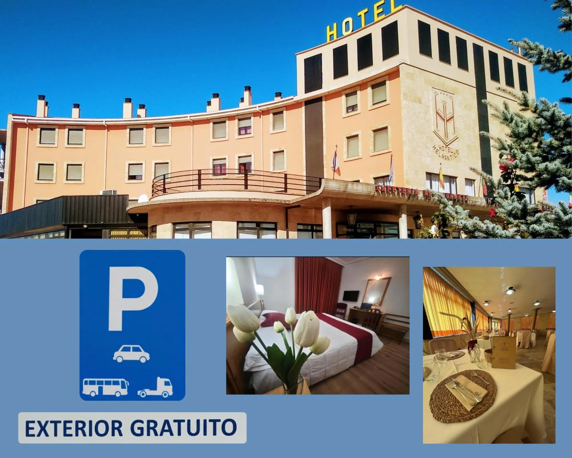 Property logo or sign in Hotel Helmántico