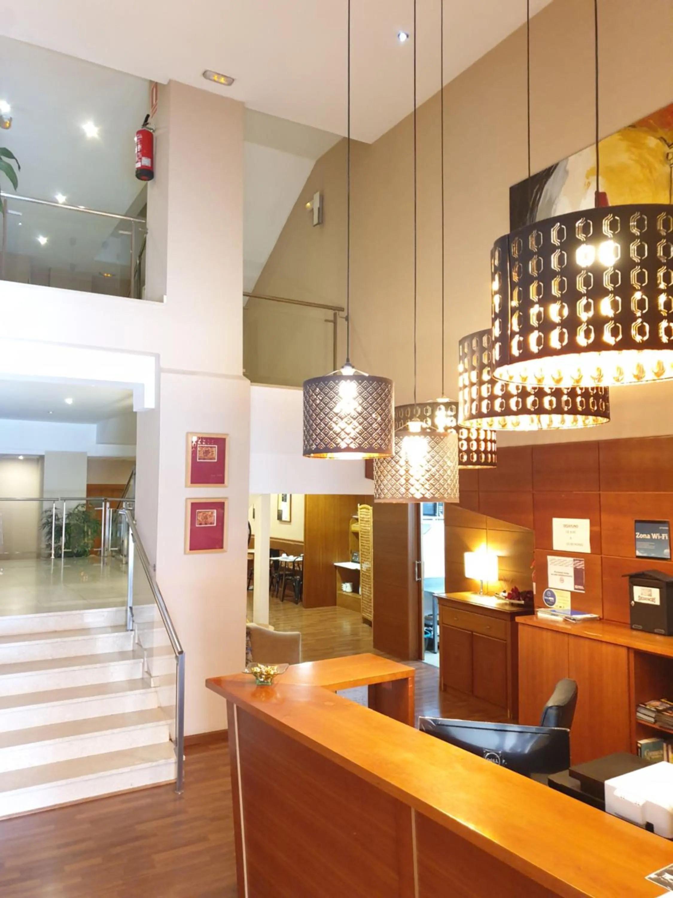 Lobby or reception in Hotel Suite Camarena