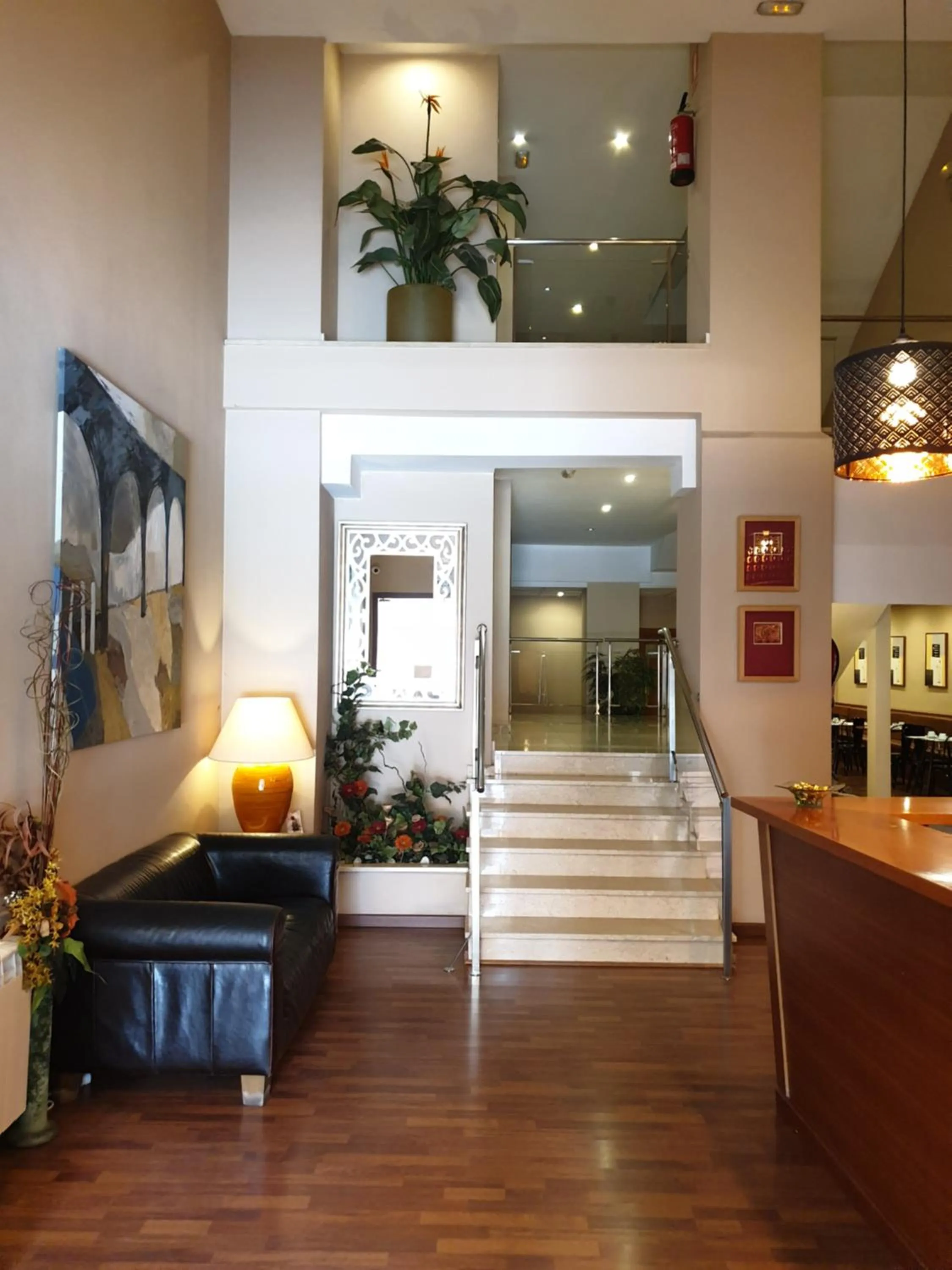 Lobby or reception in Hotel Suite Camarena