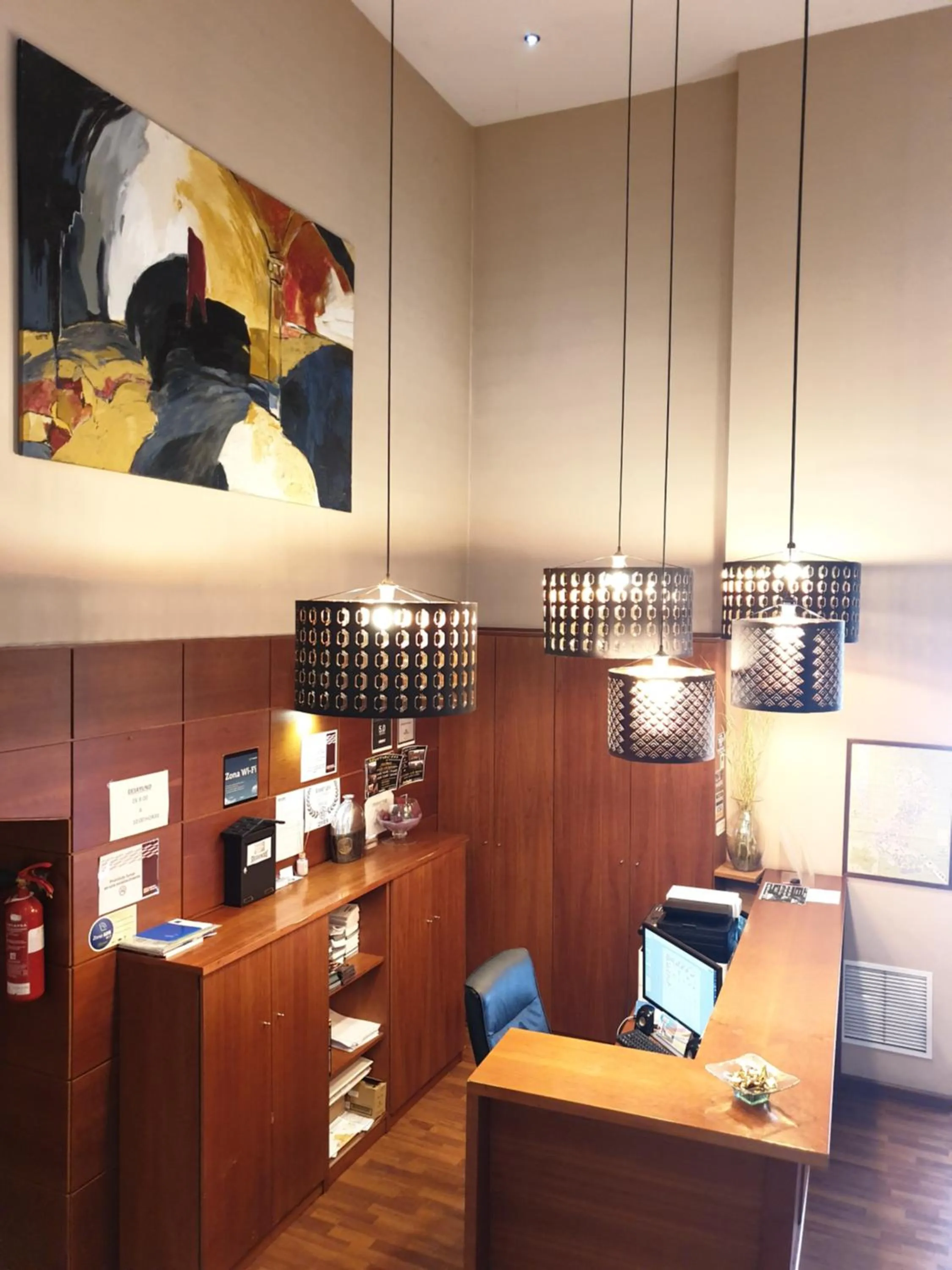 Lobby or reception in Hotel Suite Camarena