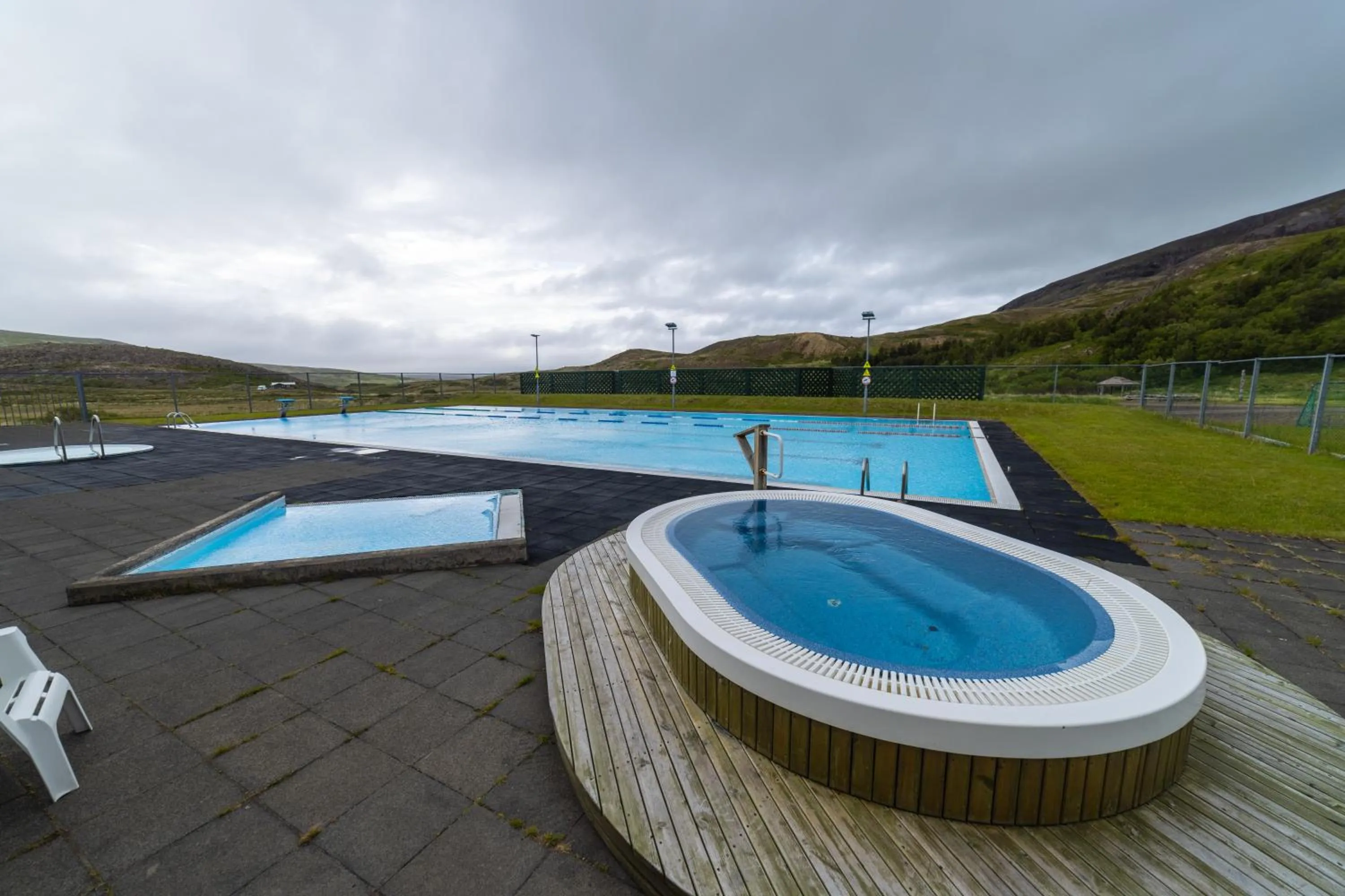 Swimming pool in Dalahótel