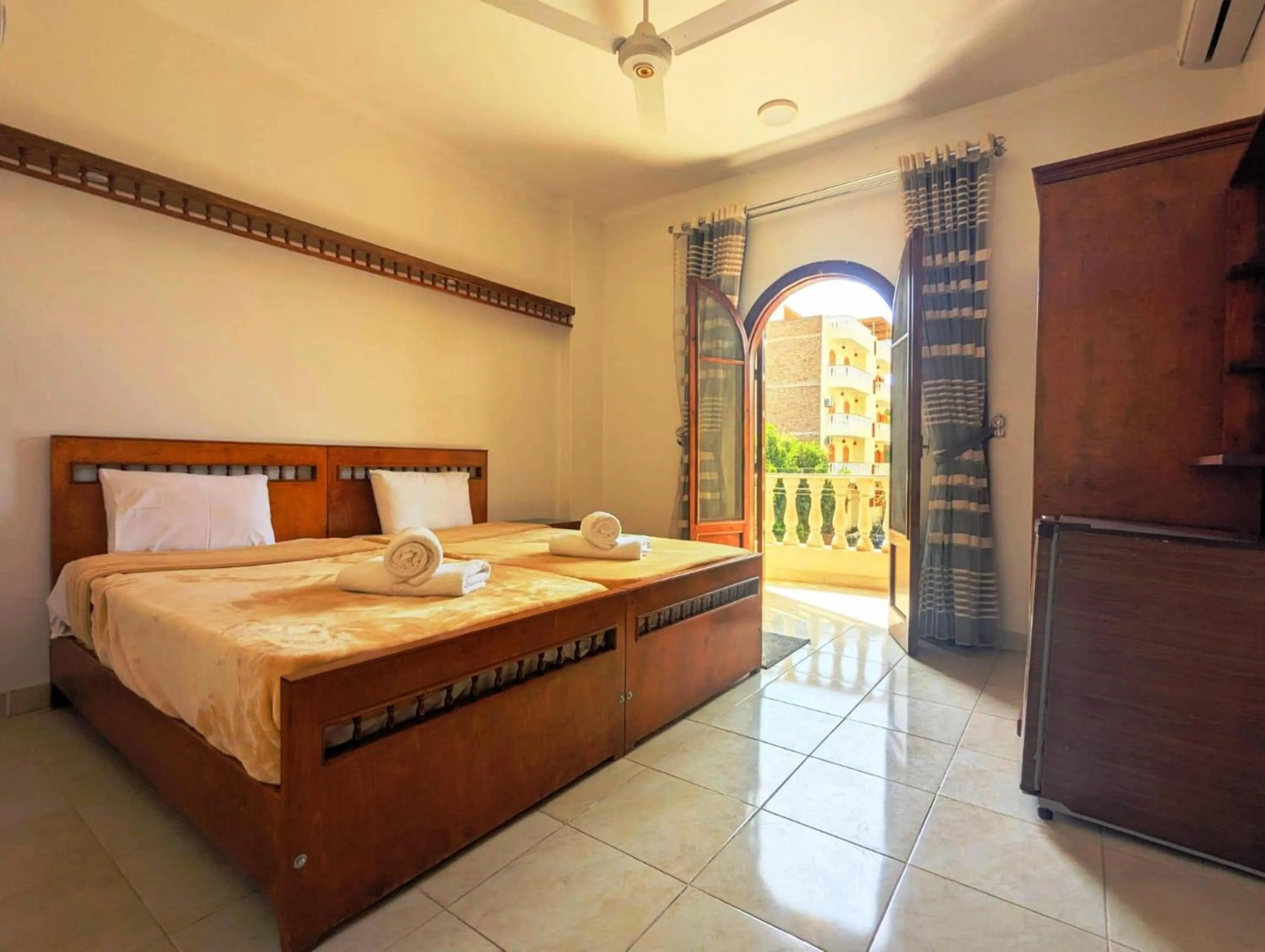 Bed in Mikhaila Guest House