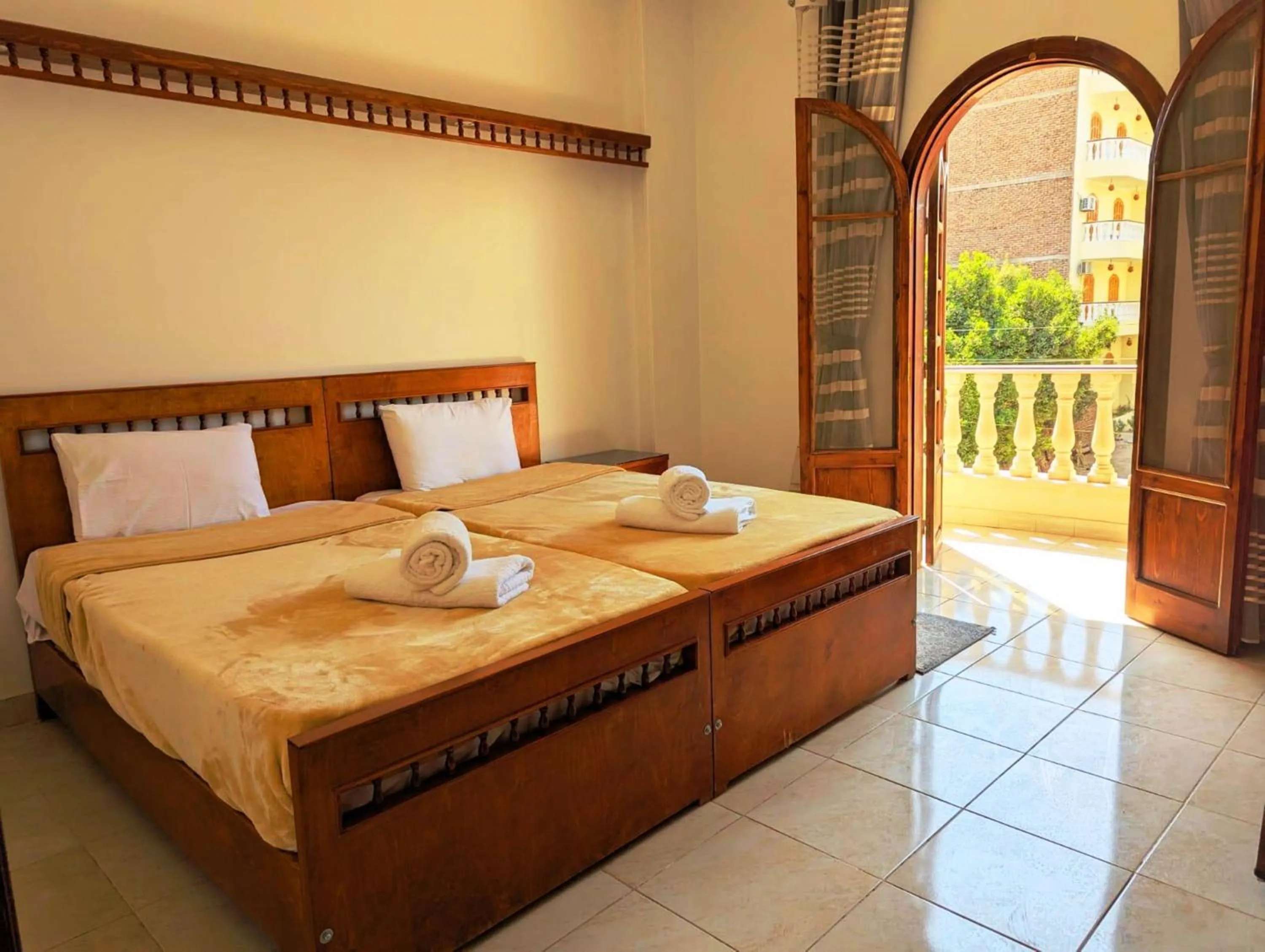 Bed in Mikhaila Guest House