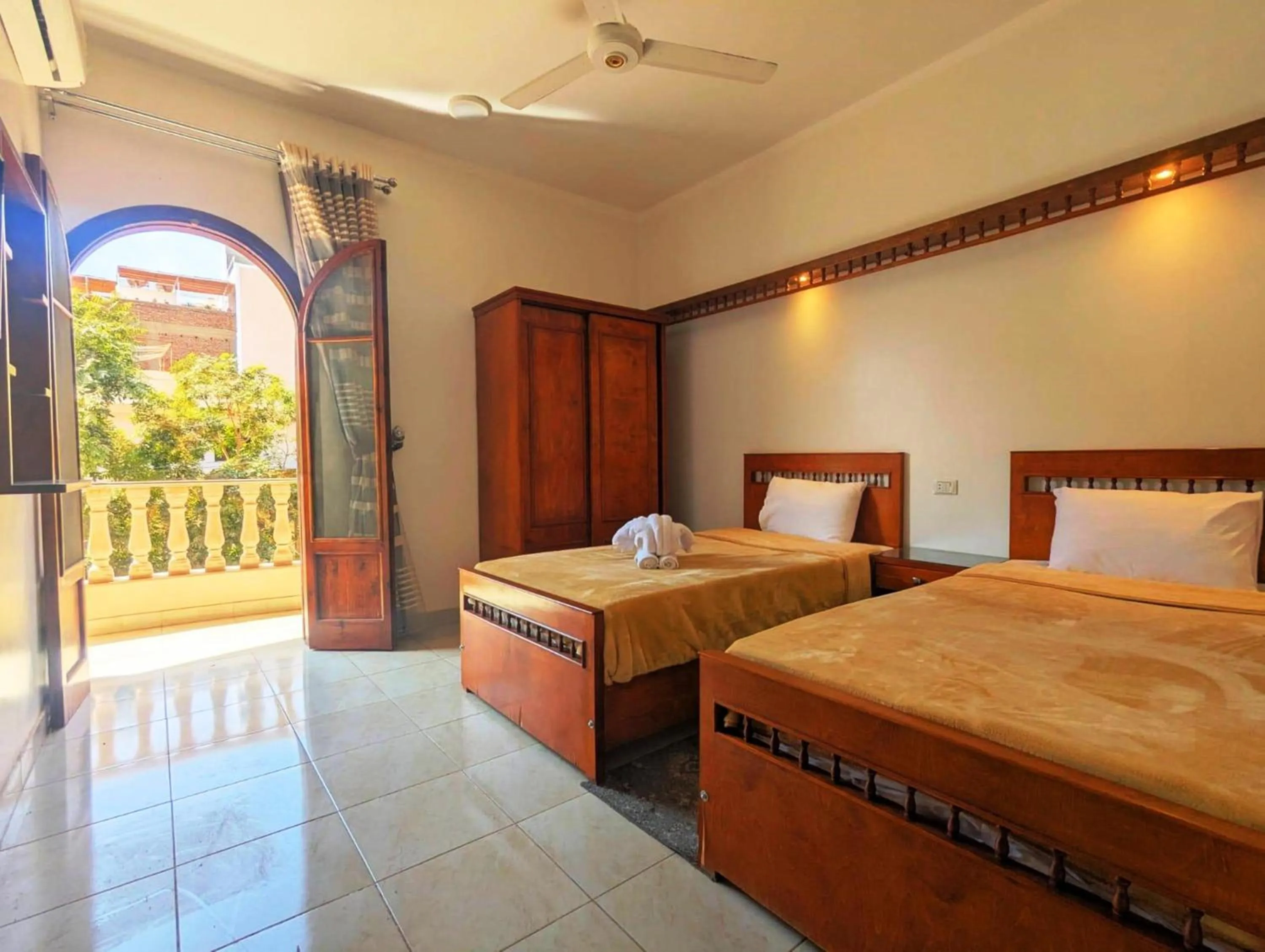 Bed in Mikhaila Guest House