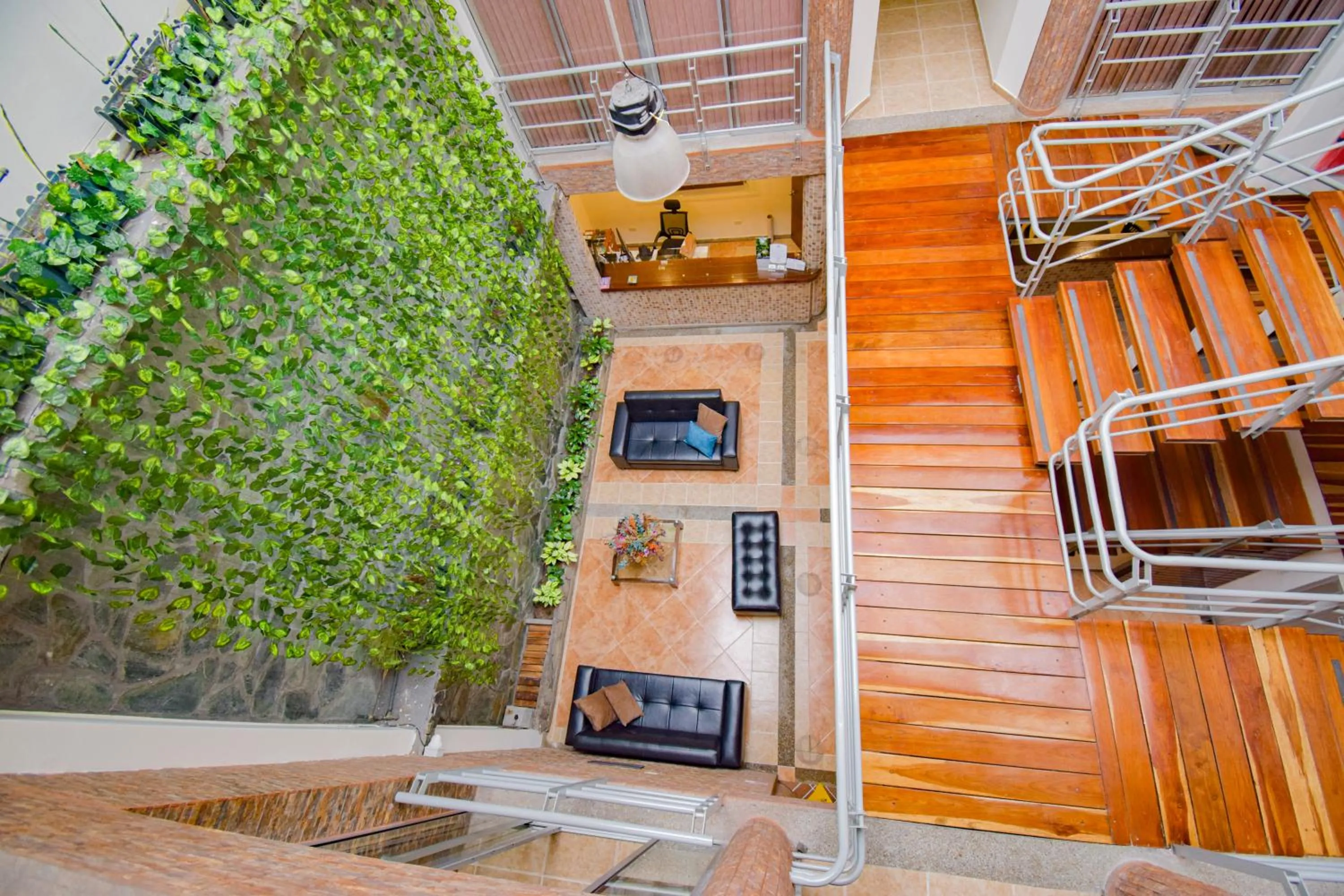 Lobby or reception in Hotel Mónaco Armenia