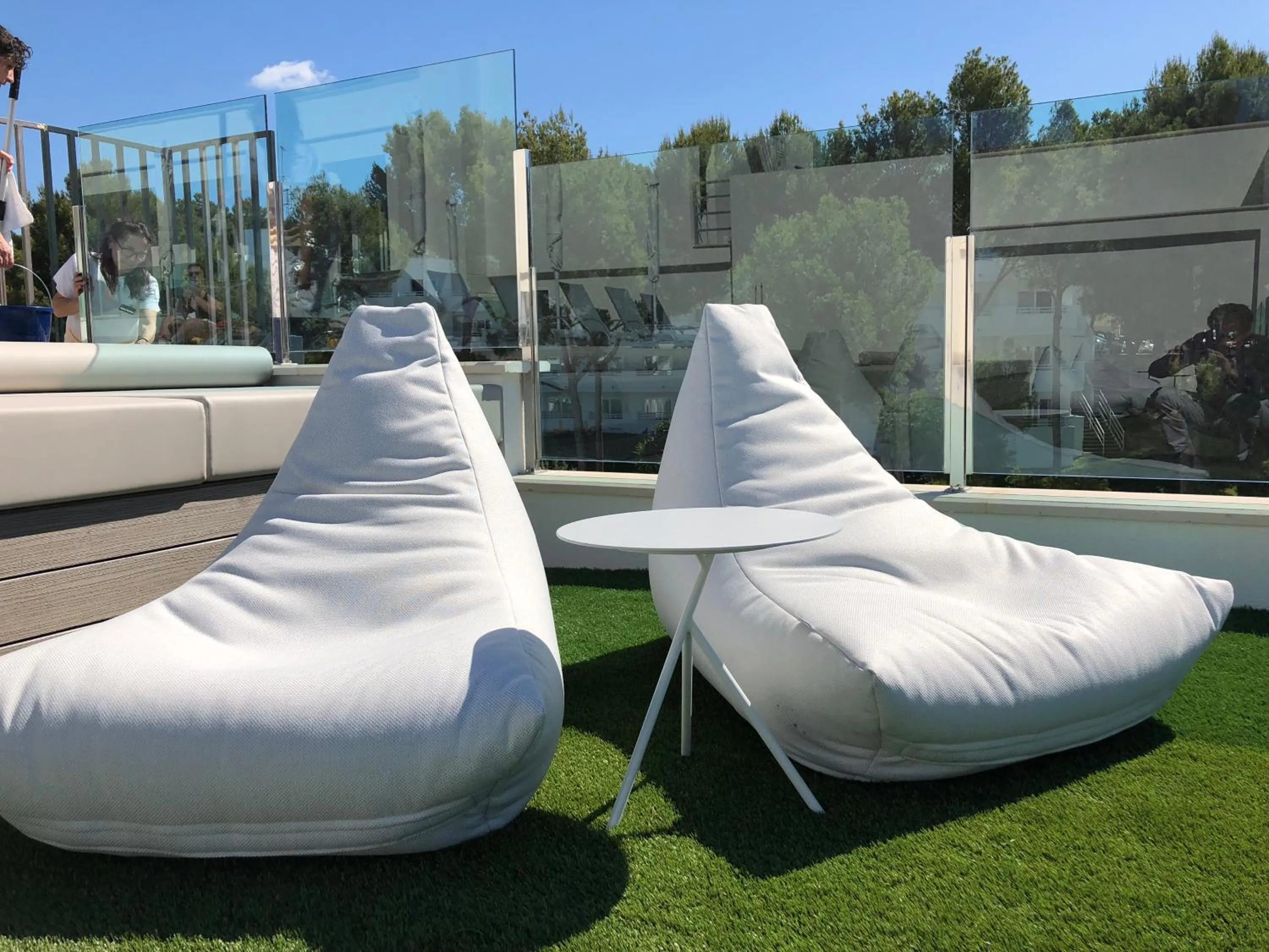 Patio in BQ Paguera Boutique Hotel - Adults Only