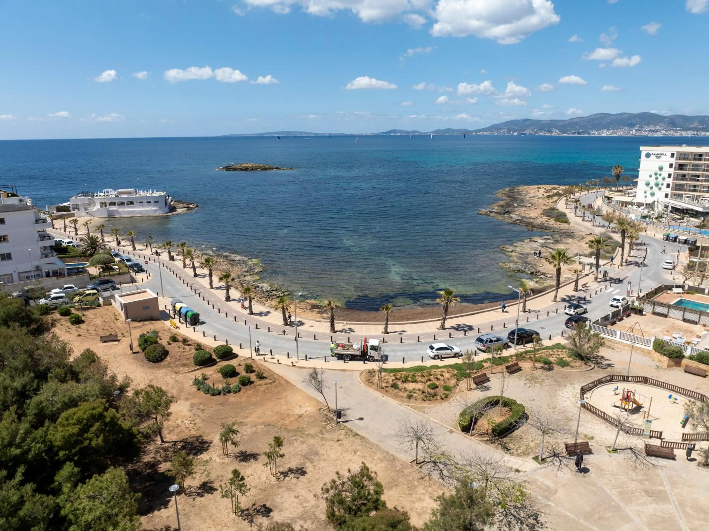 Bird's eye view in BQ Apolo Hotel