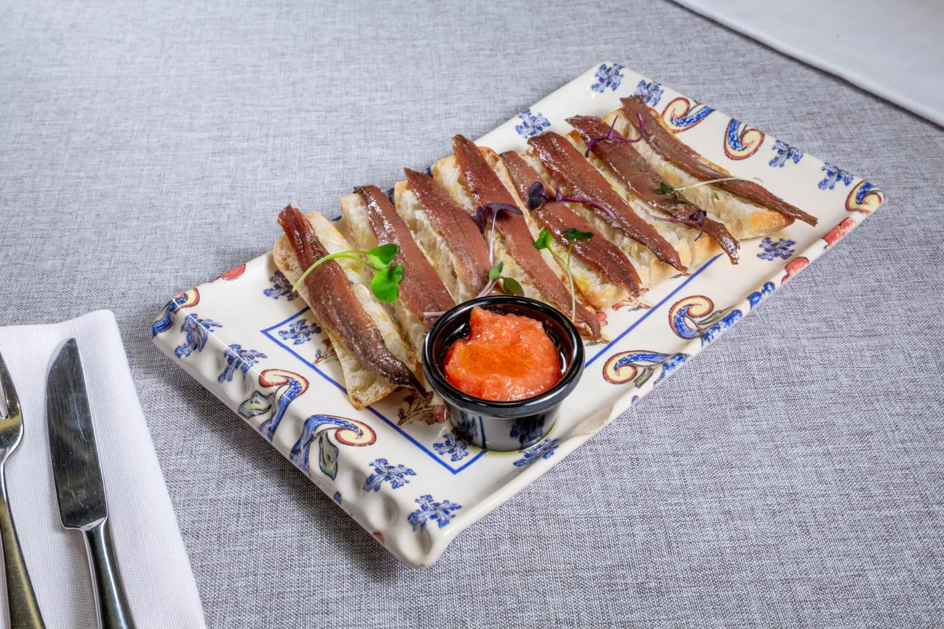 Food close-up in Hotel Attica21 Las Rozas