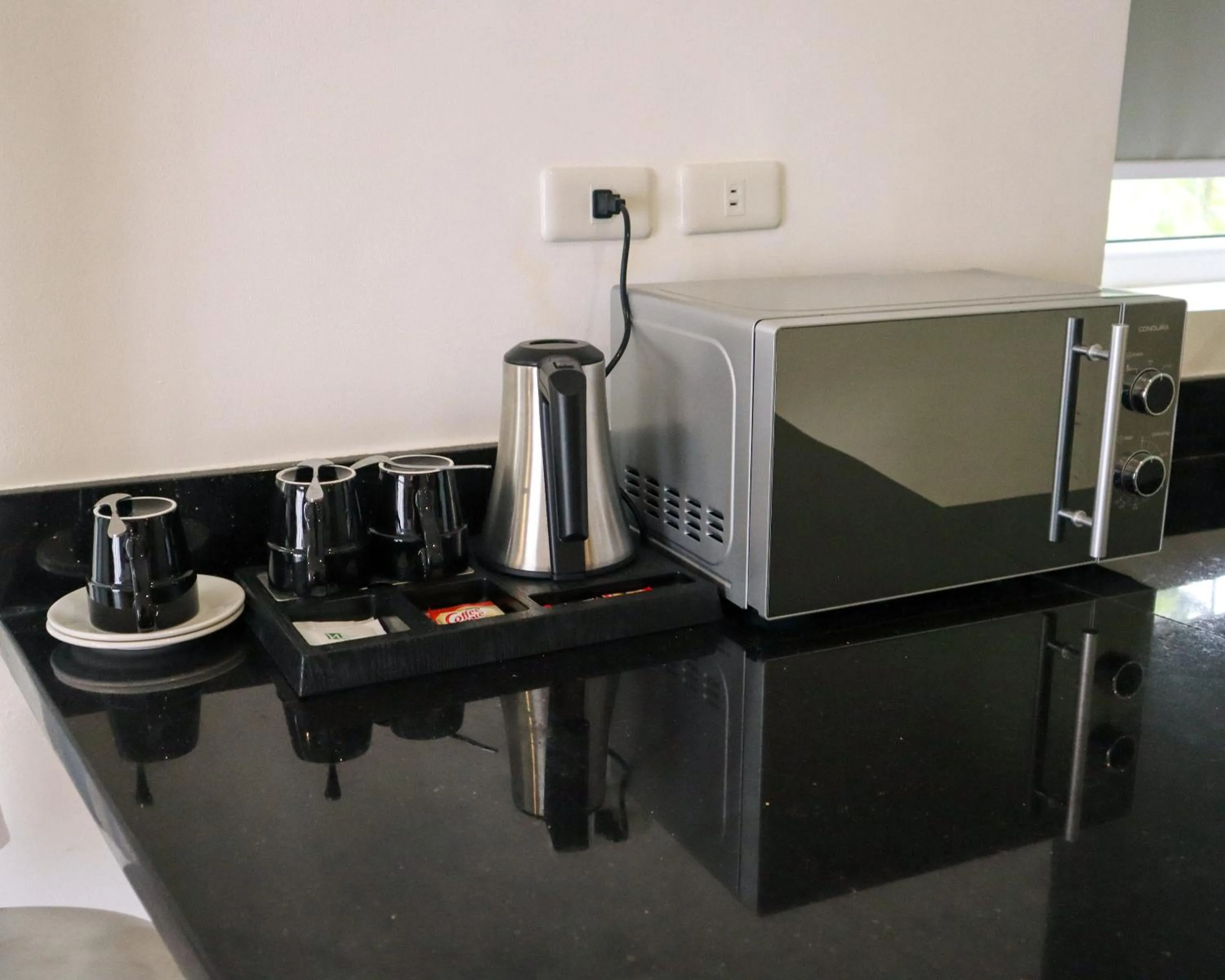 microwave in Aira Boracay Hotel